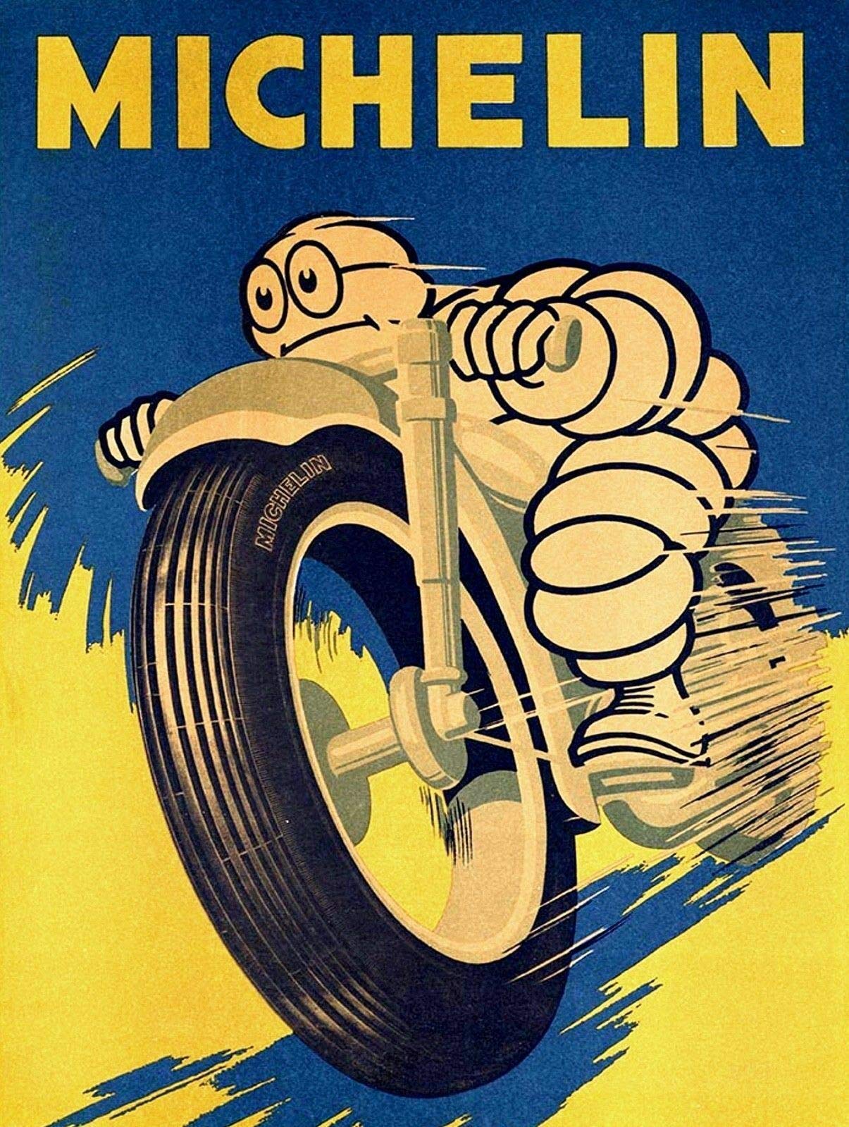 LBS4ALL Michelin Man, Retro Metal Plaque/Sign Pub, Bar, Man Cave Novelty Gift