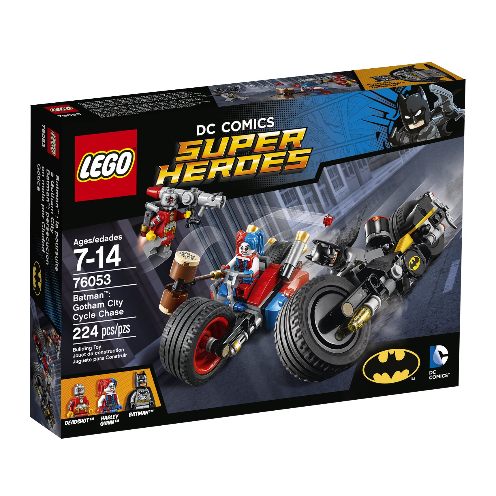 Super Heroes 76053: Batman: Batman v Superman Gotham City Cycle Chase