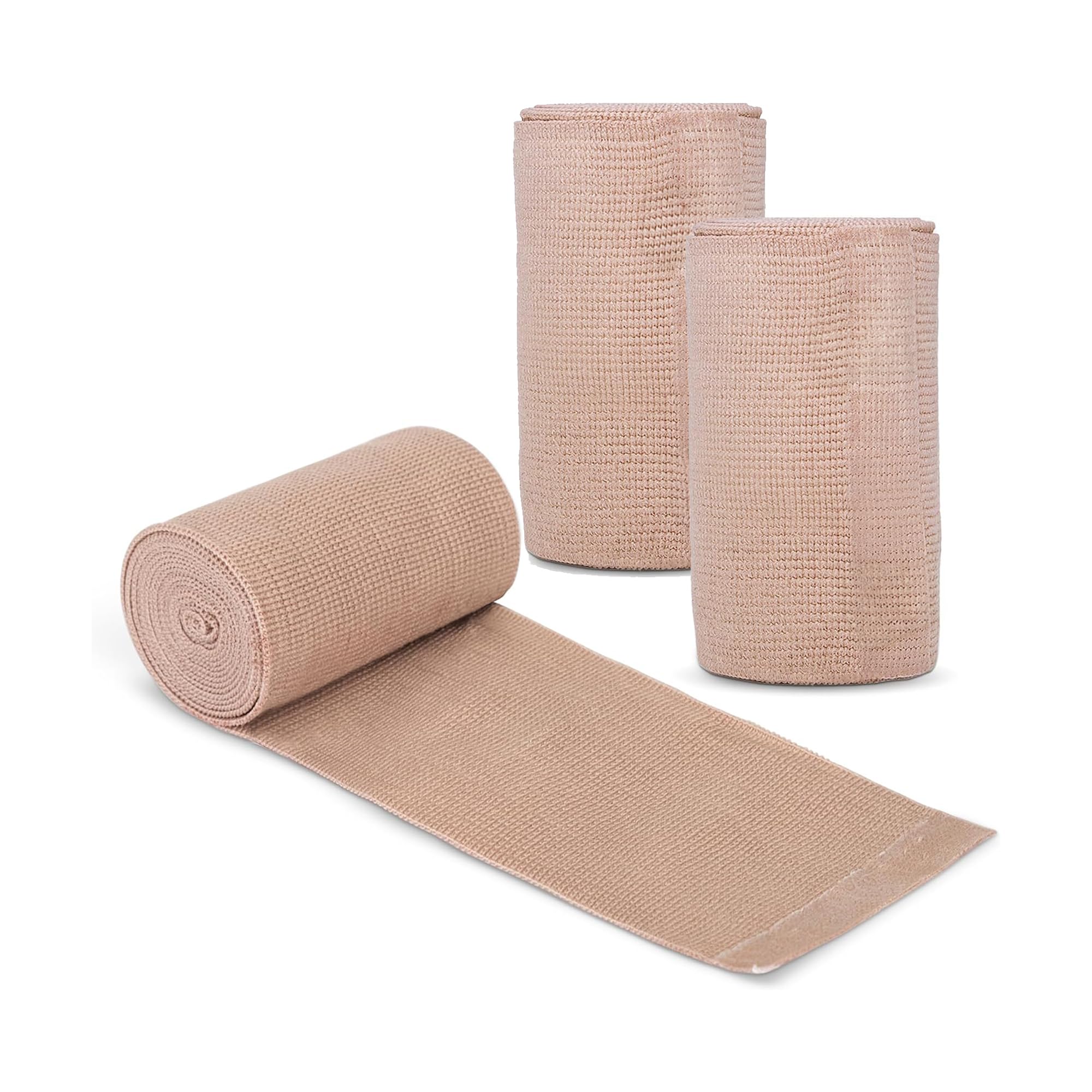 King Mariot Medical Equipments Pack of 3 | Elastic Bandage | Crepe Bandage | 7.5cm x 4.0m | Flexible Compression Wrap | Versatile Support for Injuries | Ideal for First Aid Kits