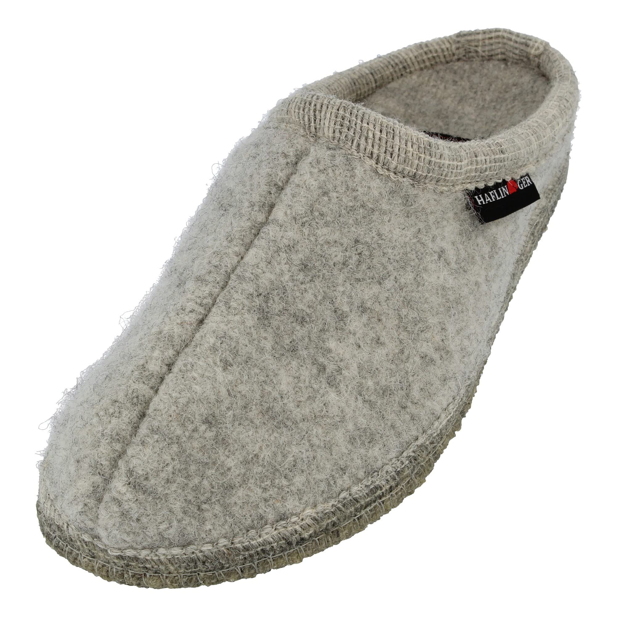 HAFLINGERWalktoffel Alaska Unisex Open Back Slippers