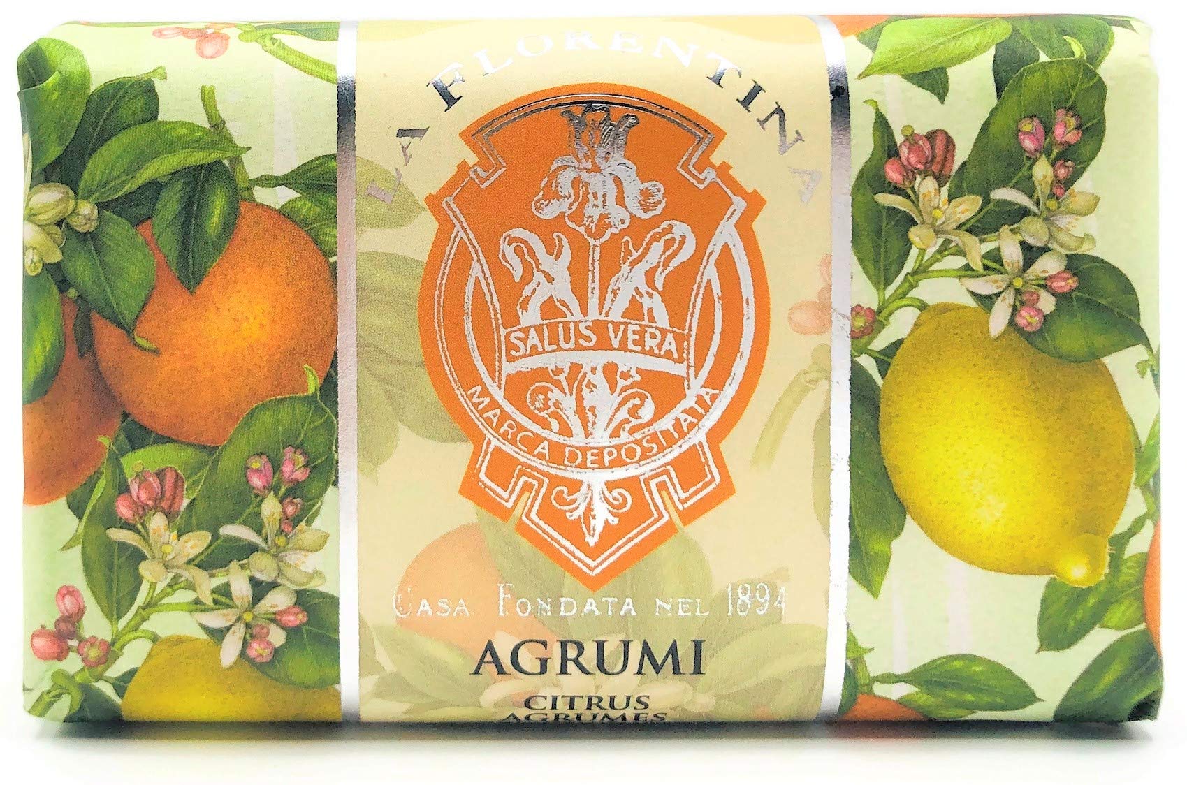 Italian Luxury Bath Soap 9.7 ounces (Citrus)