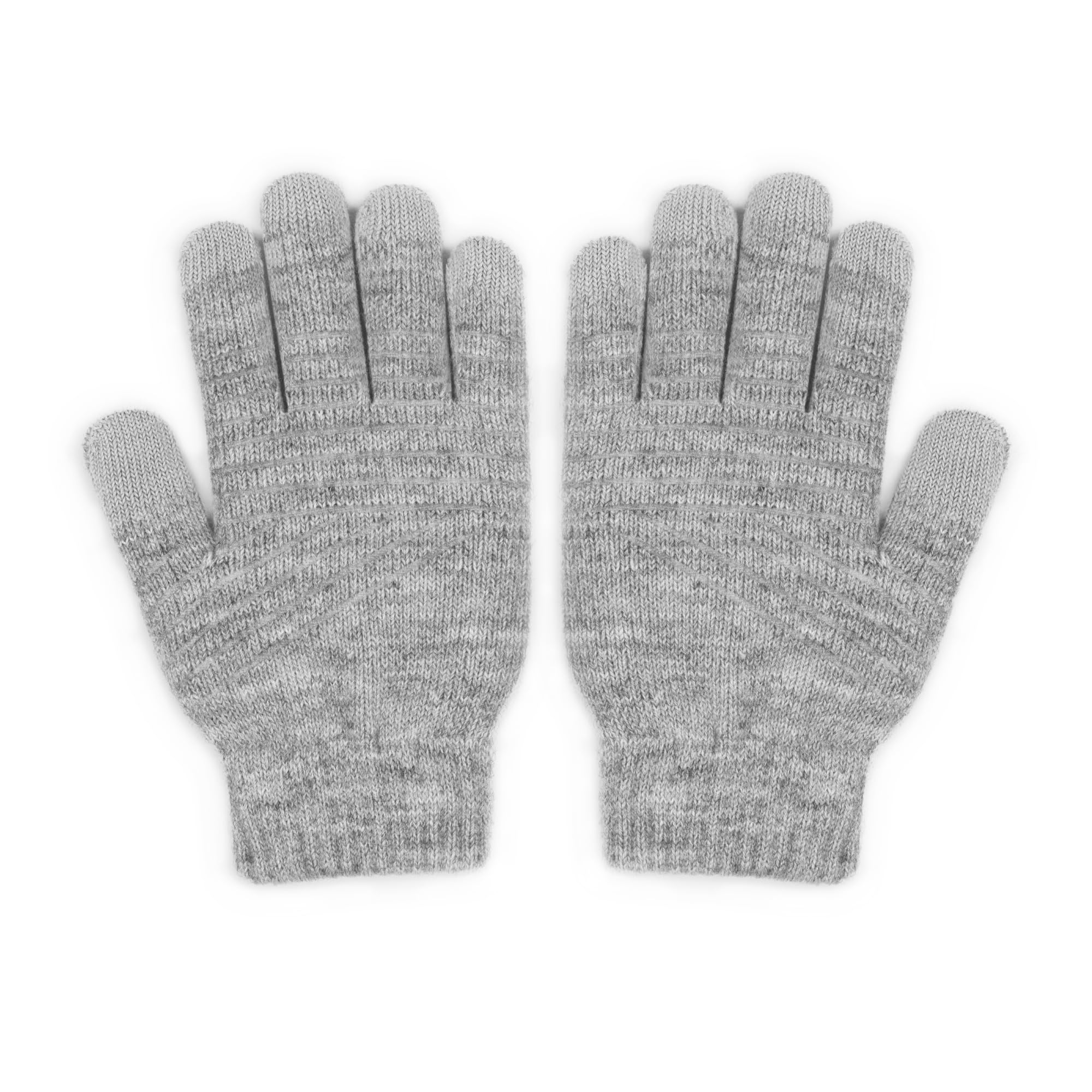 Moshi Digits Winter Touchscreen Gloves, Warm Knit Gloves with 3 Size:S/M/L