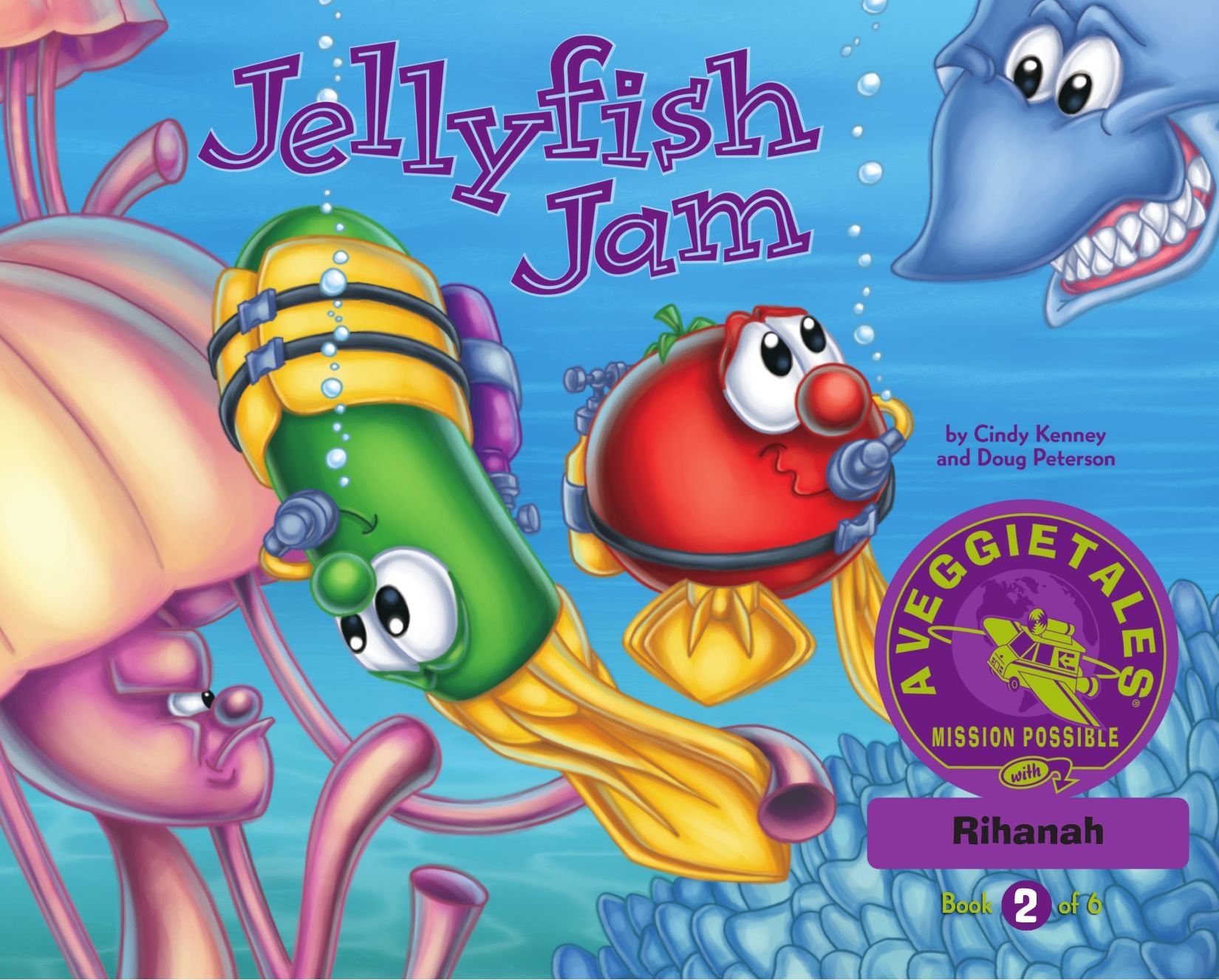 Jellyfish Jam - VeggieTales Mission Possible Adventure Series #2: Personalized for Rihanah (Girl)