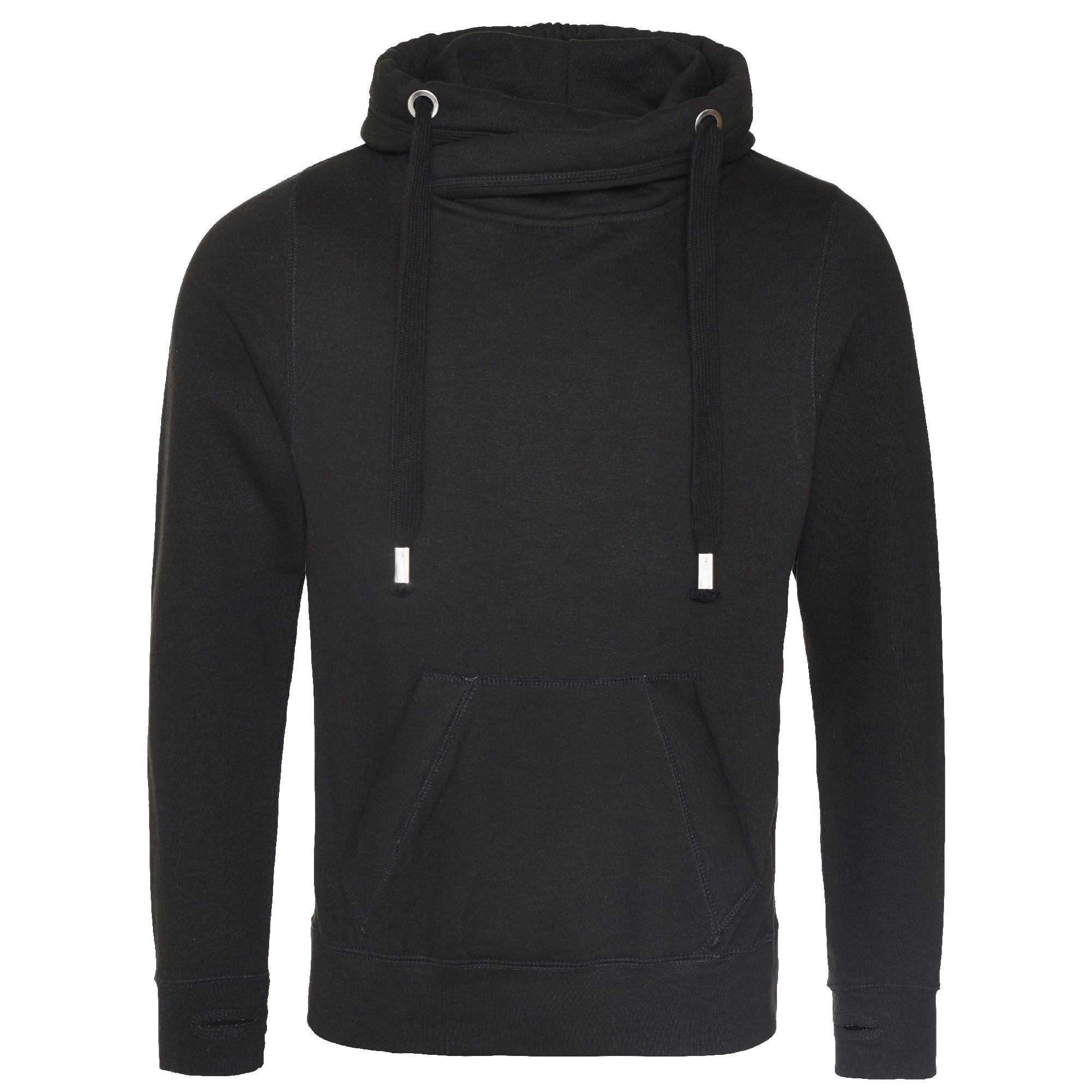 AWDisHoods Mens Cross Neck Hoodie