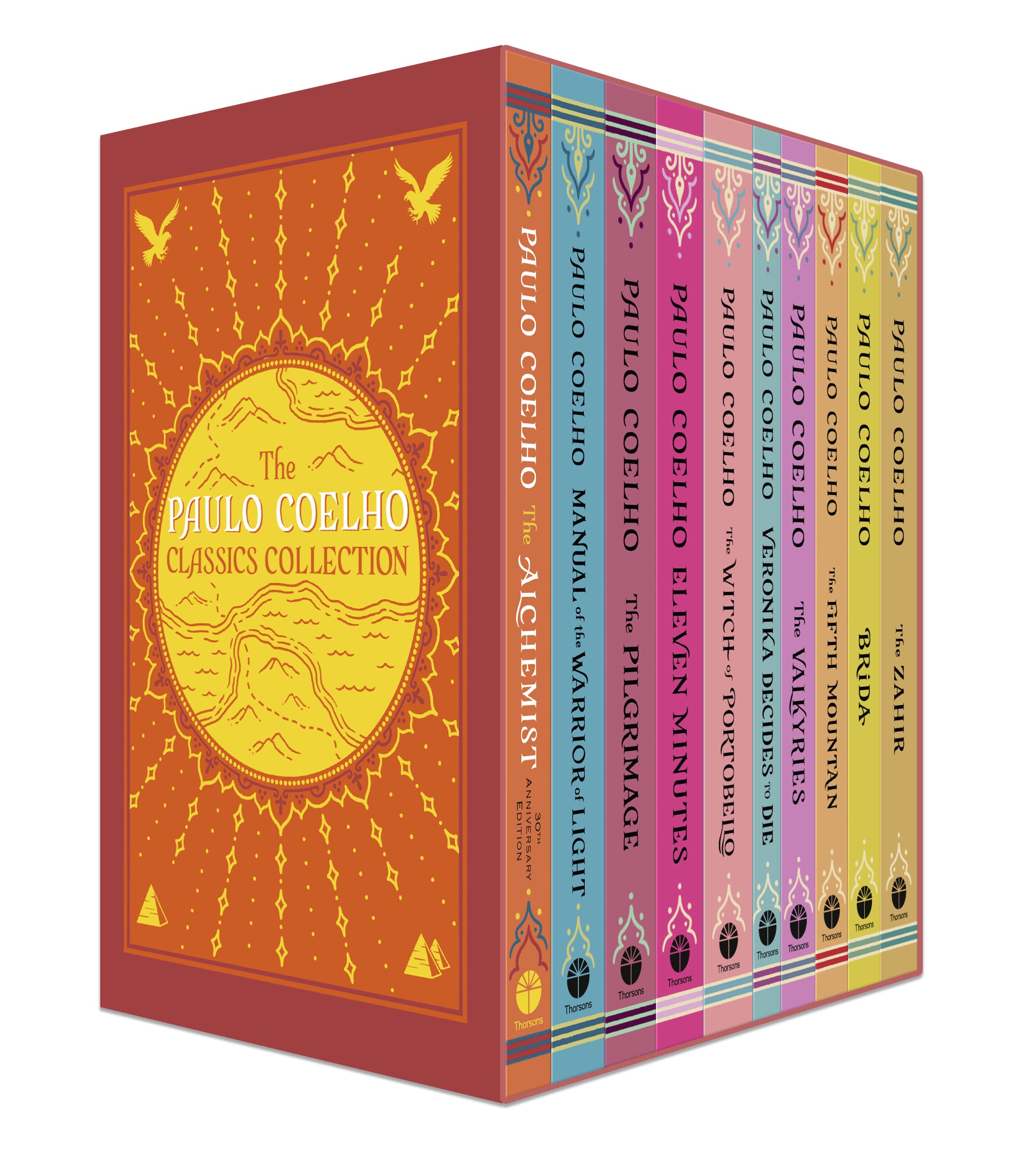 The Paulo Coelho Classics Collection 10 Books Box Set (Alchemist, The Warrior of Light, Pilgrimage, Eleven Minutes,Witch Of Portobello,Veronika Decides To Die,Valkyries,Fifth Mountain,Brida & Zahir)