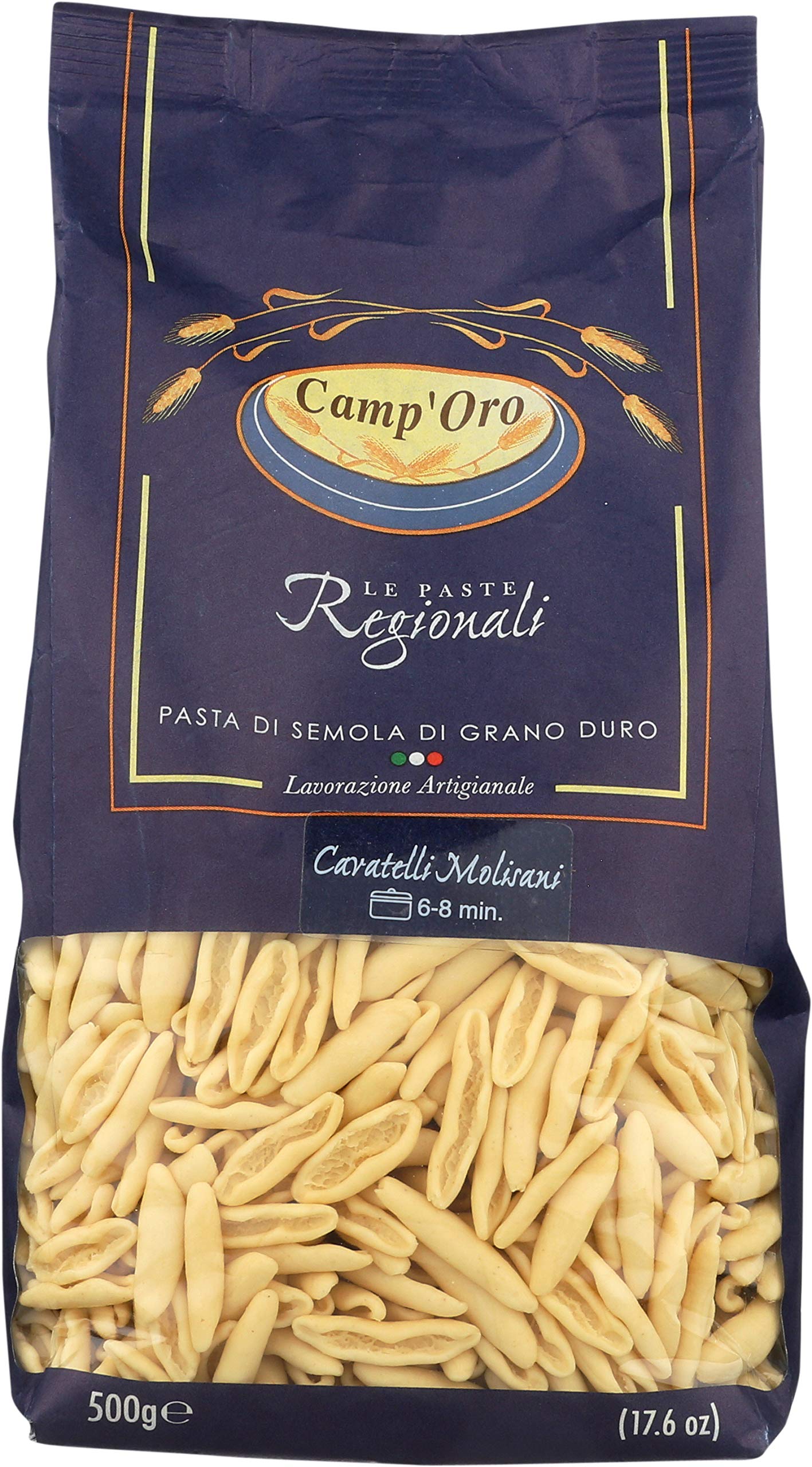 Camp'OroLe Regionali Cavatelli Molisani Pasta Pack of 4 Bag