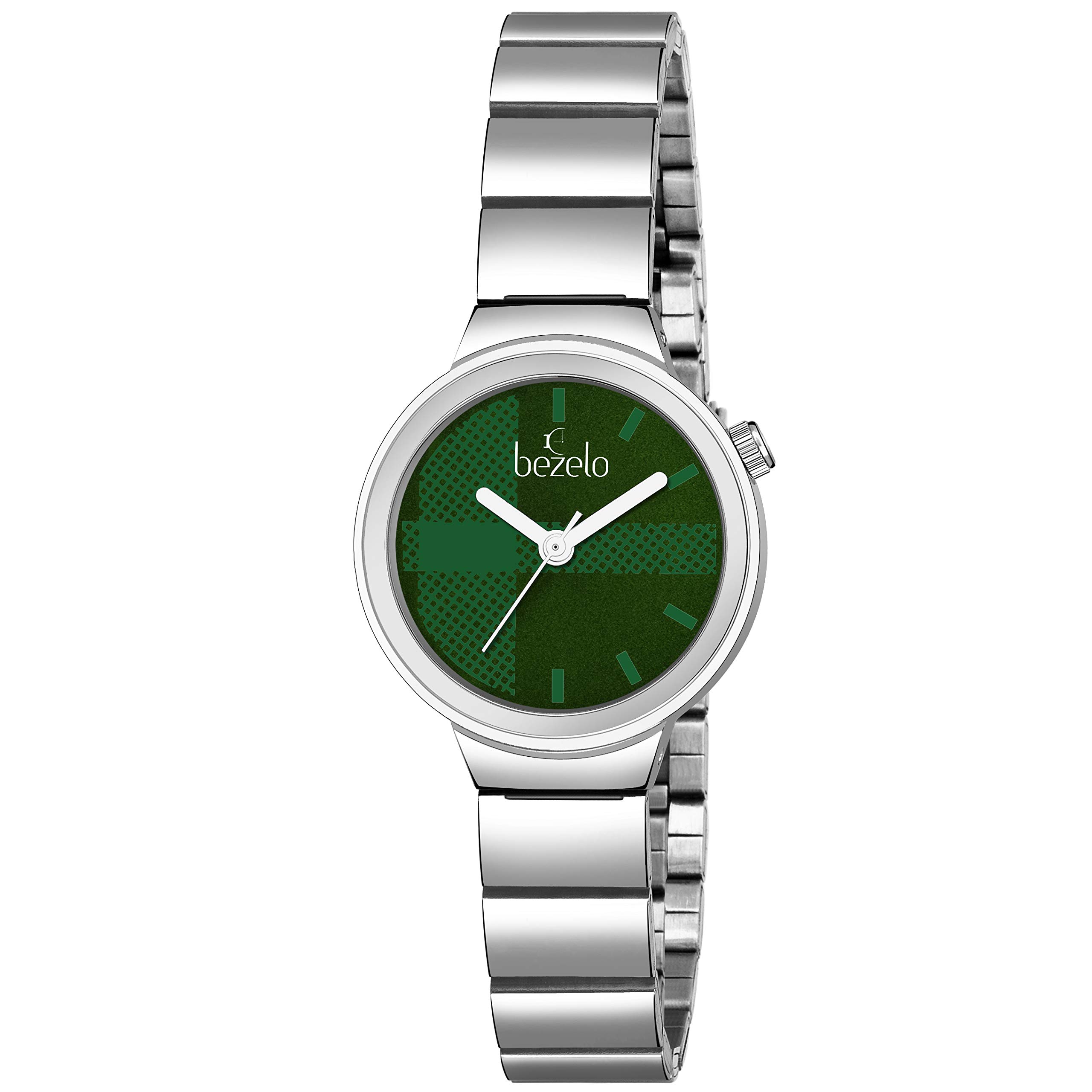 BEZELO Analog Green DIAL Women's Watch LR-F-294034-E-S