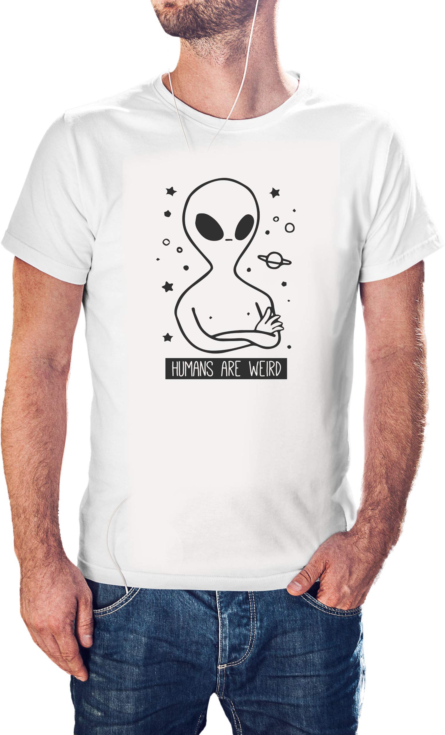 GenericMen's Human are Weird, 100% Cotton T-Shirt