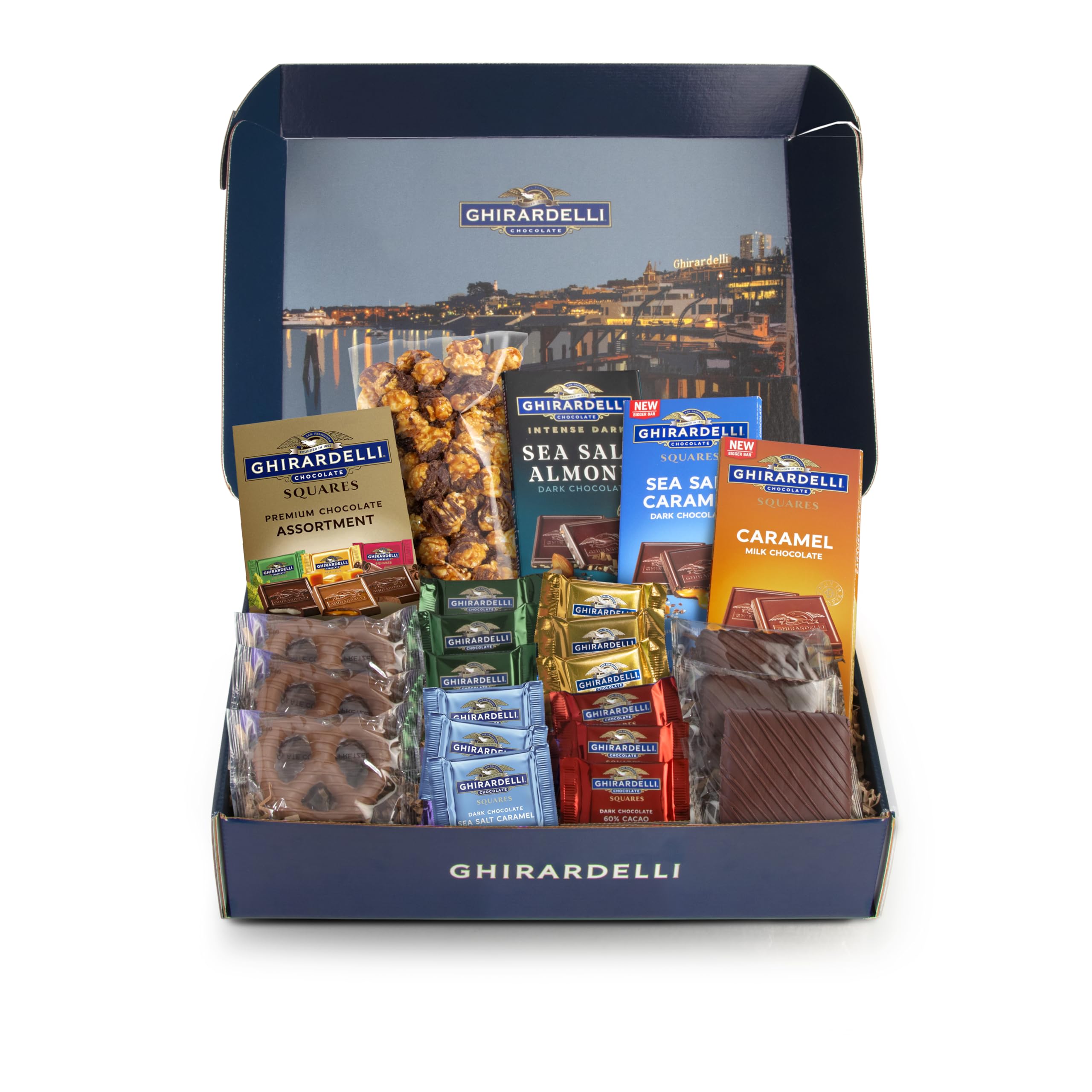 A Gift Inside Ghirardelli Grand Party Gift Box, 1 Count