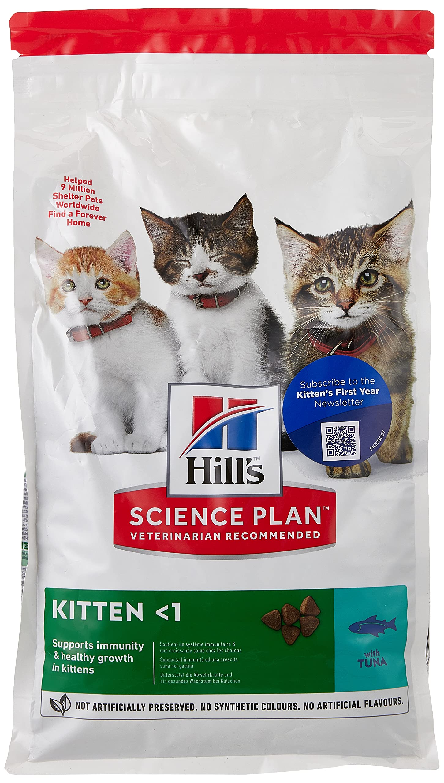 Hill'sScience Plan Kitten Food With Tuna 1.5Kg