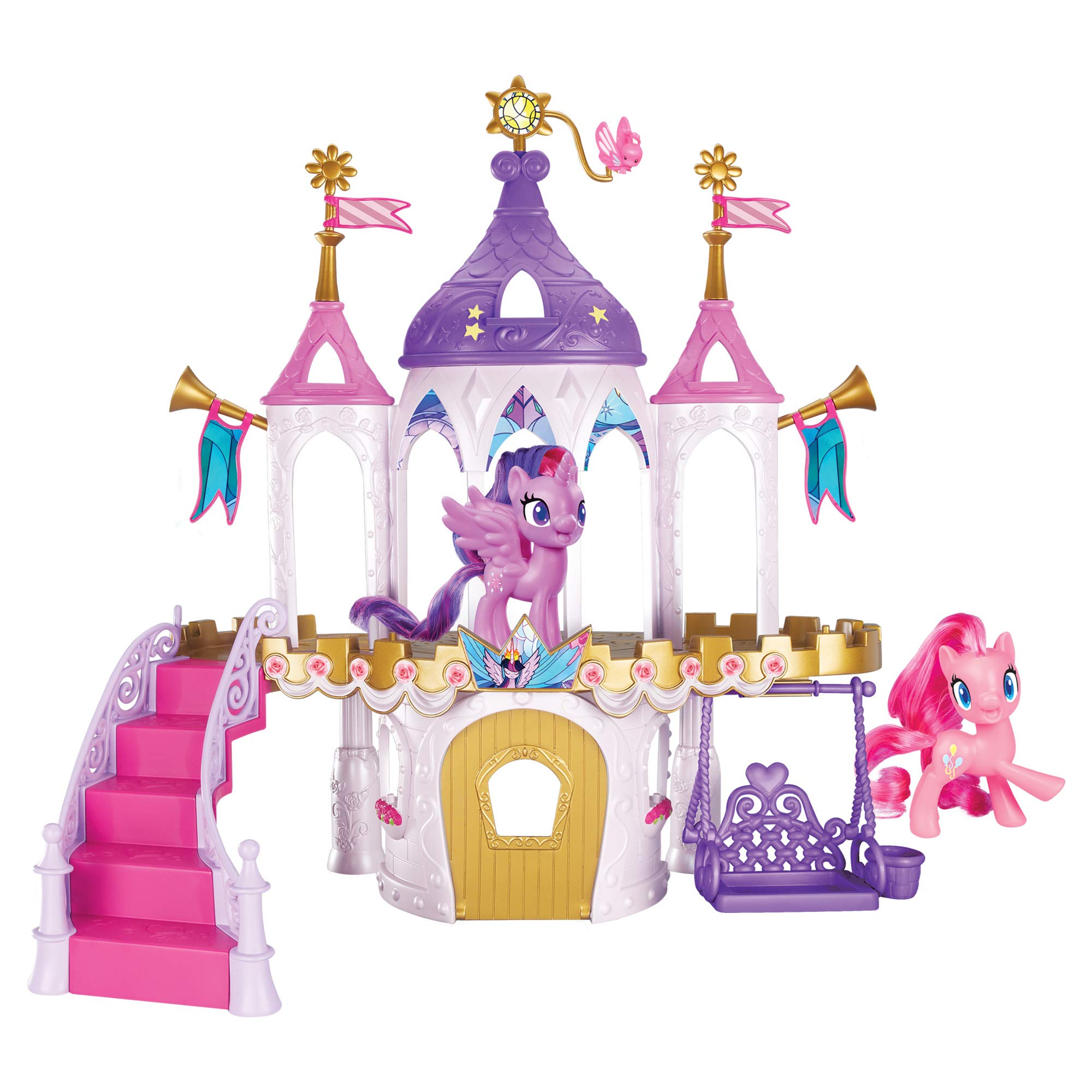 My Little Pony Friendship Castle Playset Including Twilight Sparkle and Pinkie Pie Figures (Amazon Exclusive)