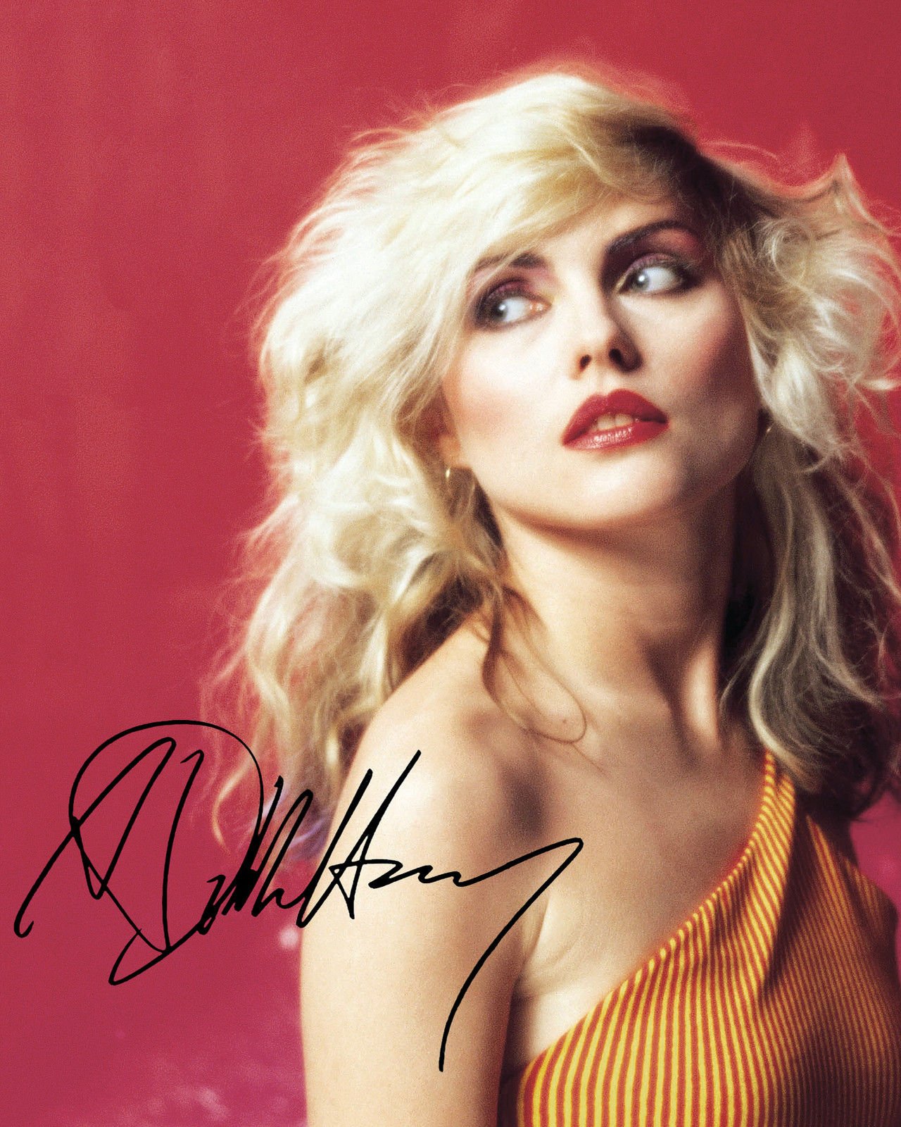 Photo Debbie Harry Signed Autographed 8 x 10