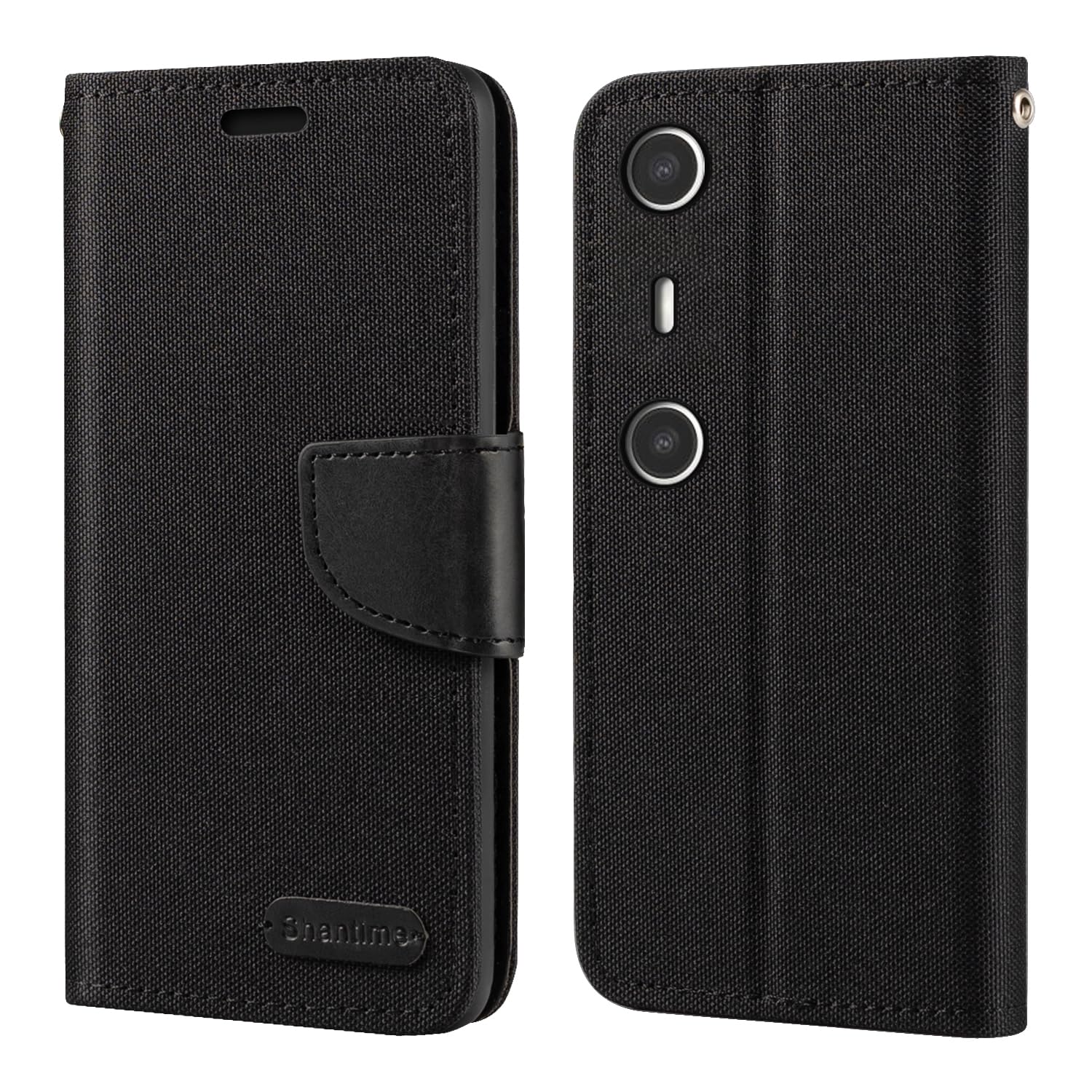 for Xreal Beam Pro AR Case, Oxford Leather Wallet Case with Soft TPU Back Cover Magnet Flip Case for Xreal Beam Pro (6.5”)