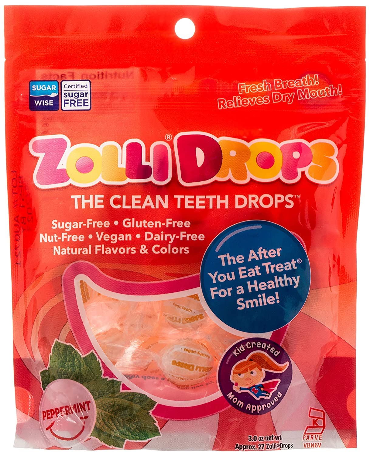 Zollipops Clean Teeth Set Of 3 Different Flavors, Pack Of 3 (assorted )