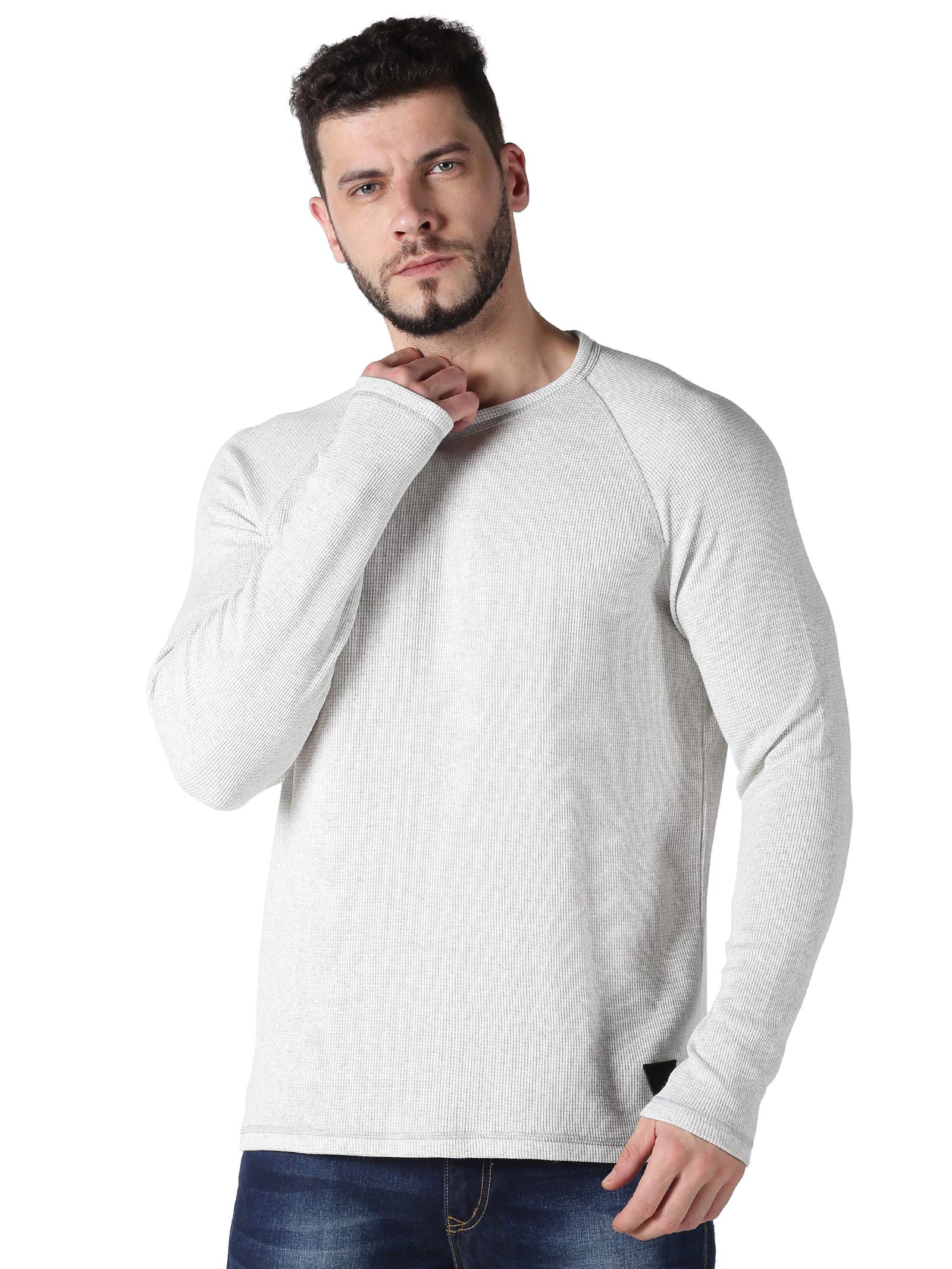 URGEAR Full Sleeve Solid Men Sweatshirt