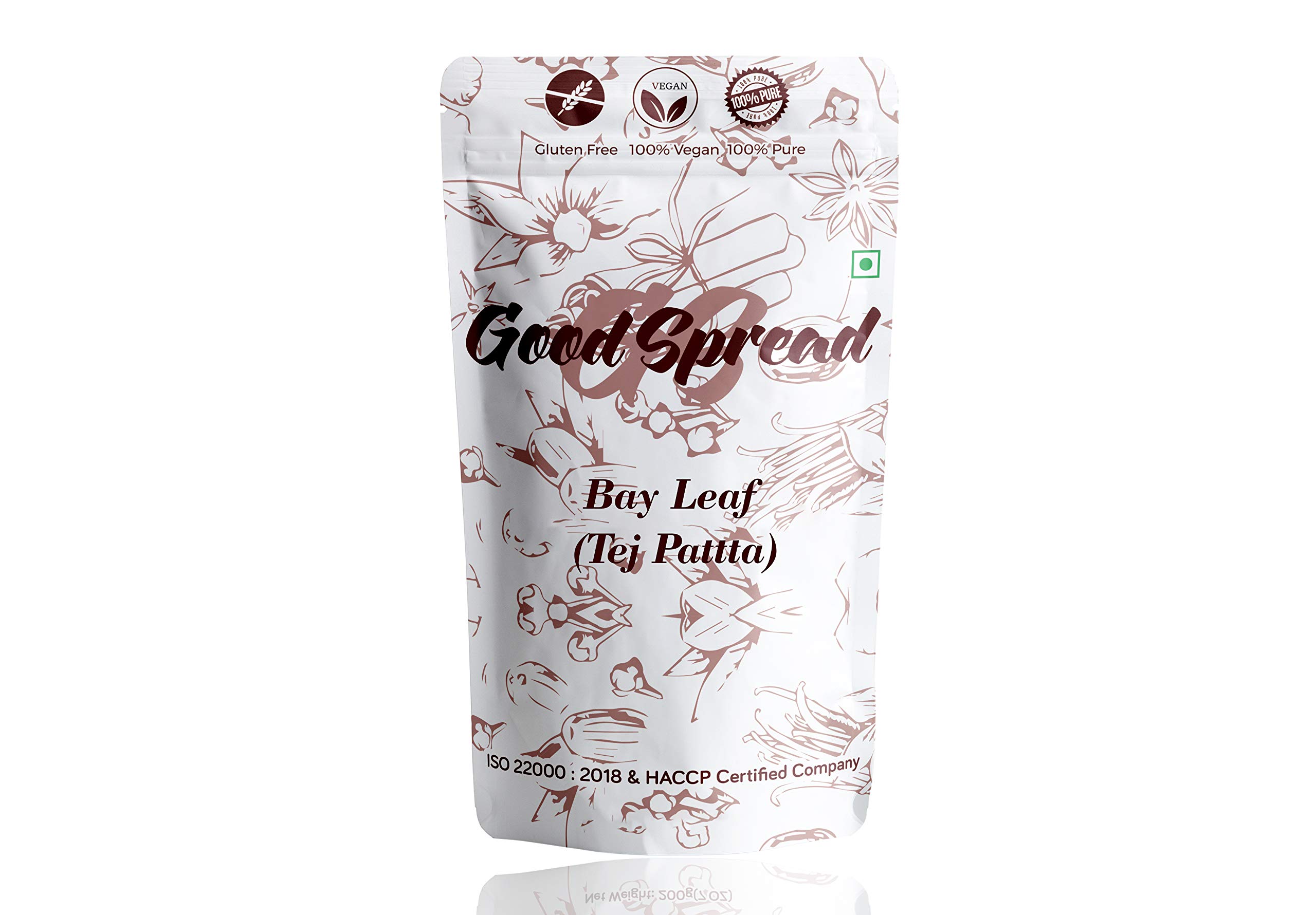 GoodSpread | Organic | Bay Leaf - 200 grams | Whole Tej Patta | Dried bay leaves from Meghalaya |