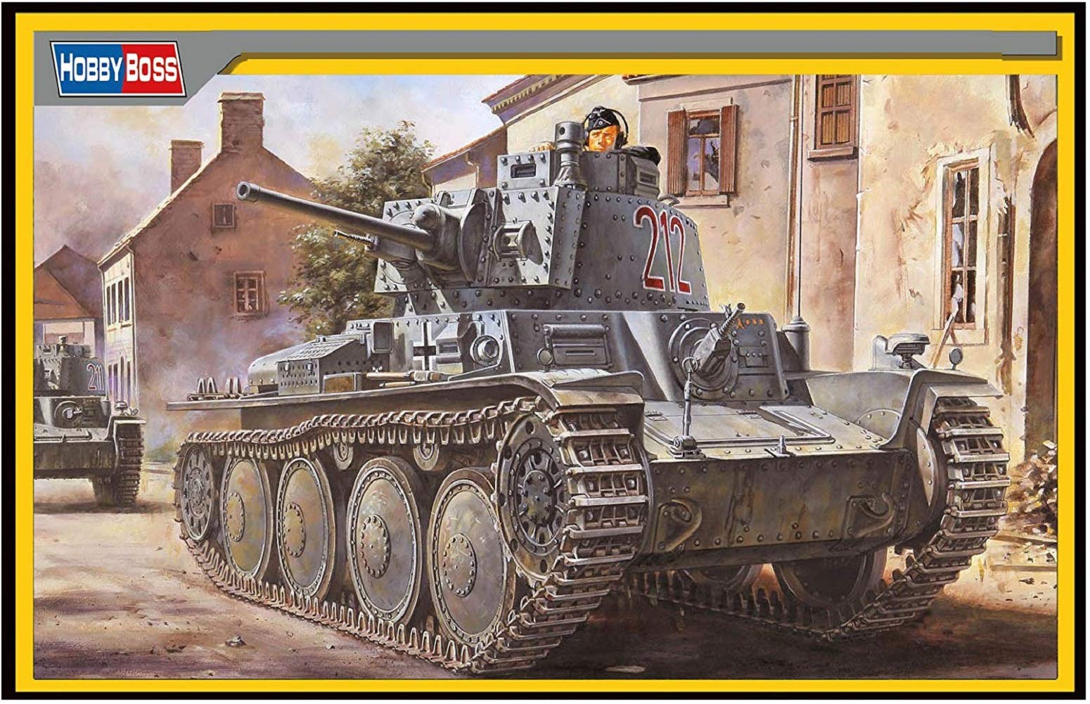 German PZ KPFW PZ BFWG 38 T AUSF.B 1/35 Tank Hobbyboss Model kit 80138