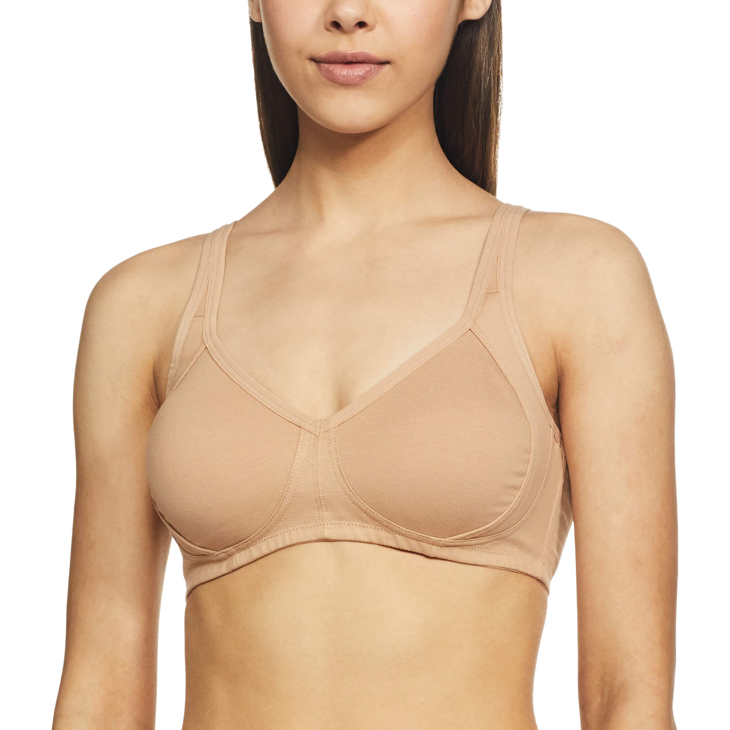 AmanteSide Support Shaper Wirefree Cotton Everyday Bra