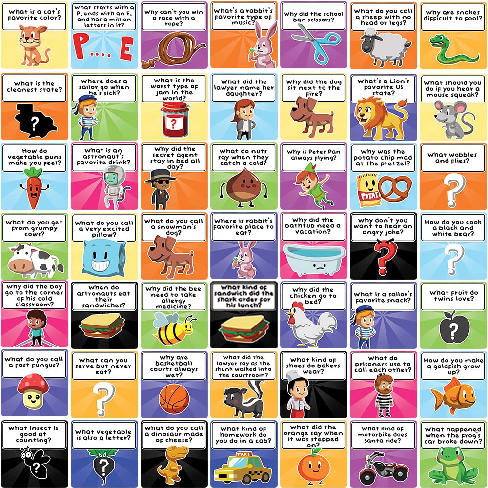 150 Joke Cards for Kids Vol.3 - Lunch Box Notes for Kids - Inspirational Motivational Cards for Children - Jokes and Puns for Boys and Girls - Great for Parties, Schools, Bake Sales, Picnics