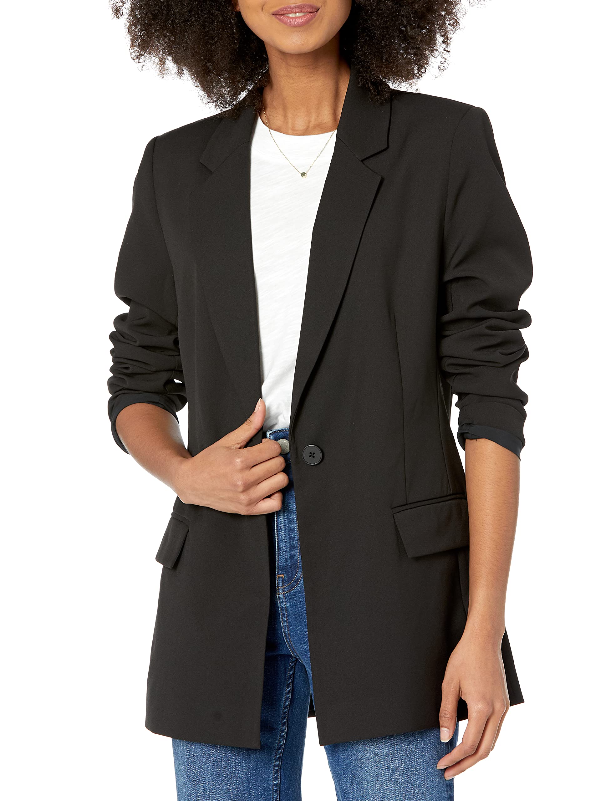 The Drop Women's Blake Long Blazer