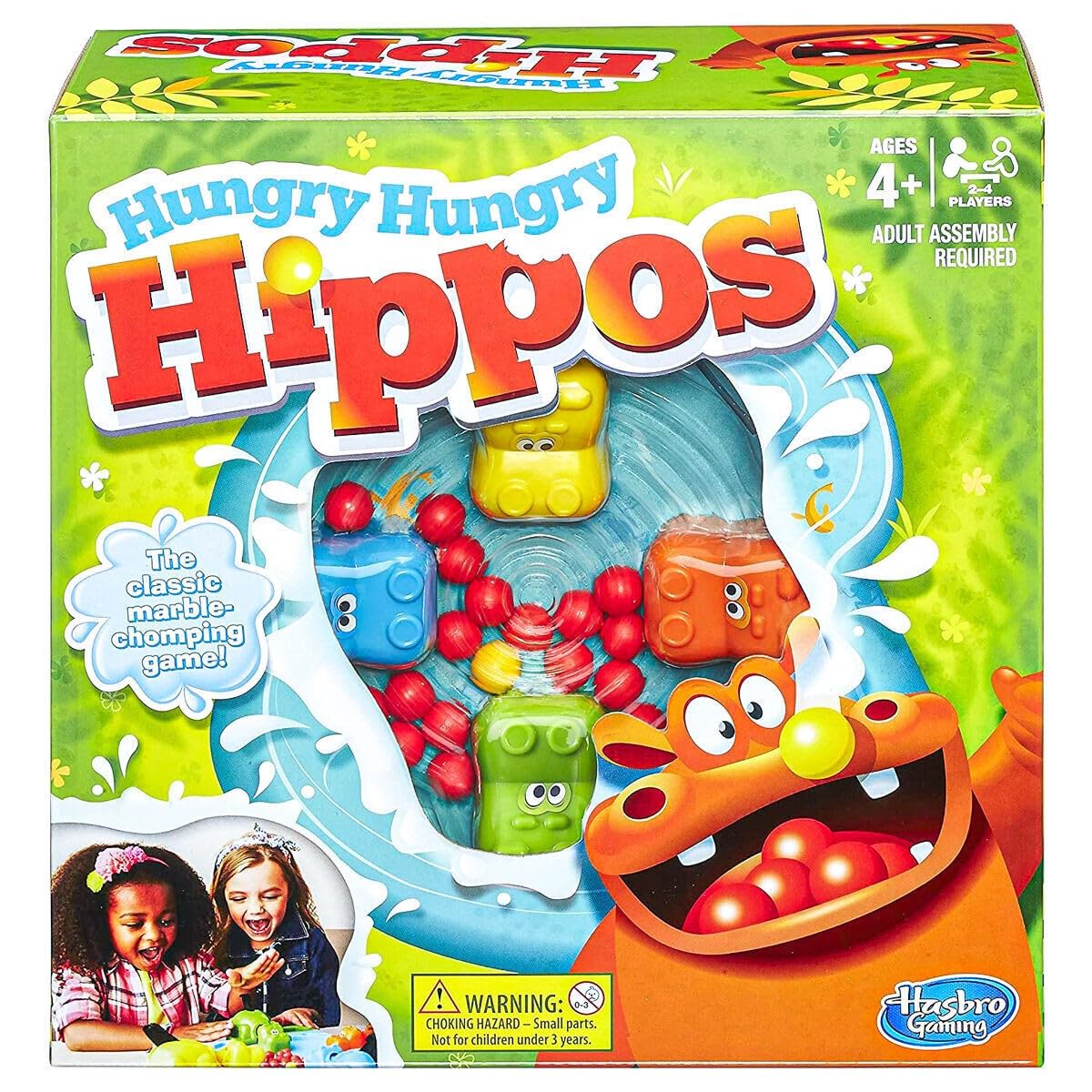 Hasbro Gaming Elefun and Friends Hungry Hungry Hippos Game