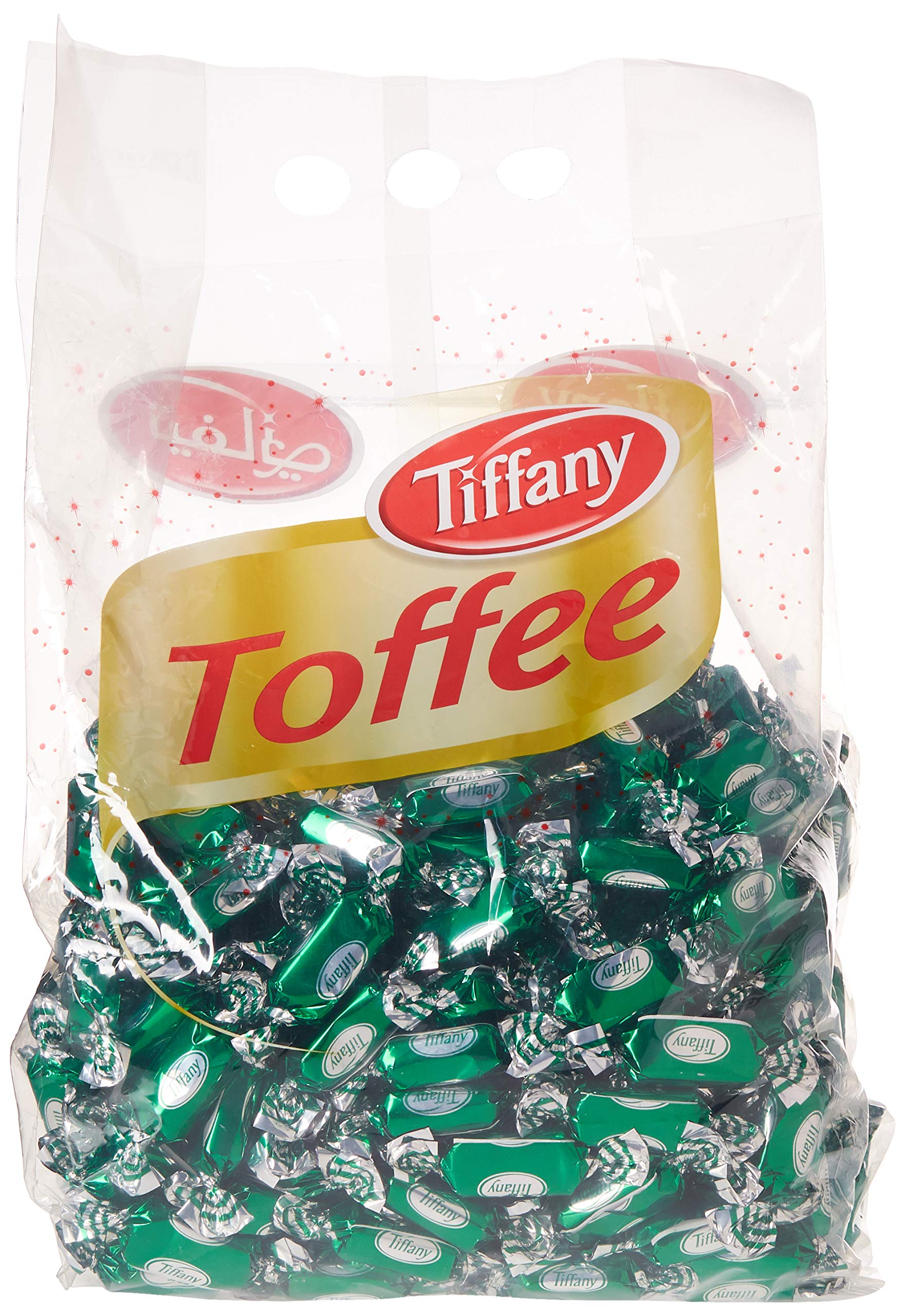 Tiffany Tiffany, Deluxe, Assortment Of Delicious Toffees, Green, 2.5Kg