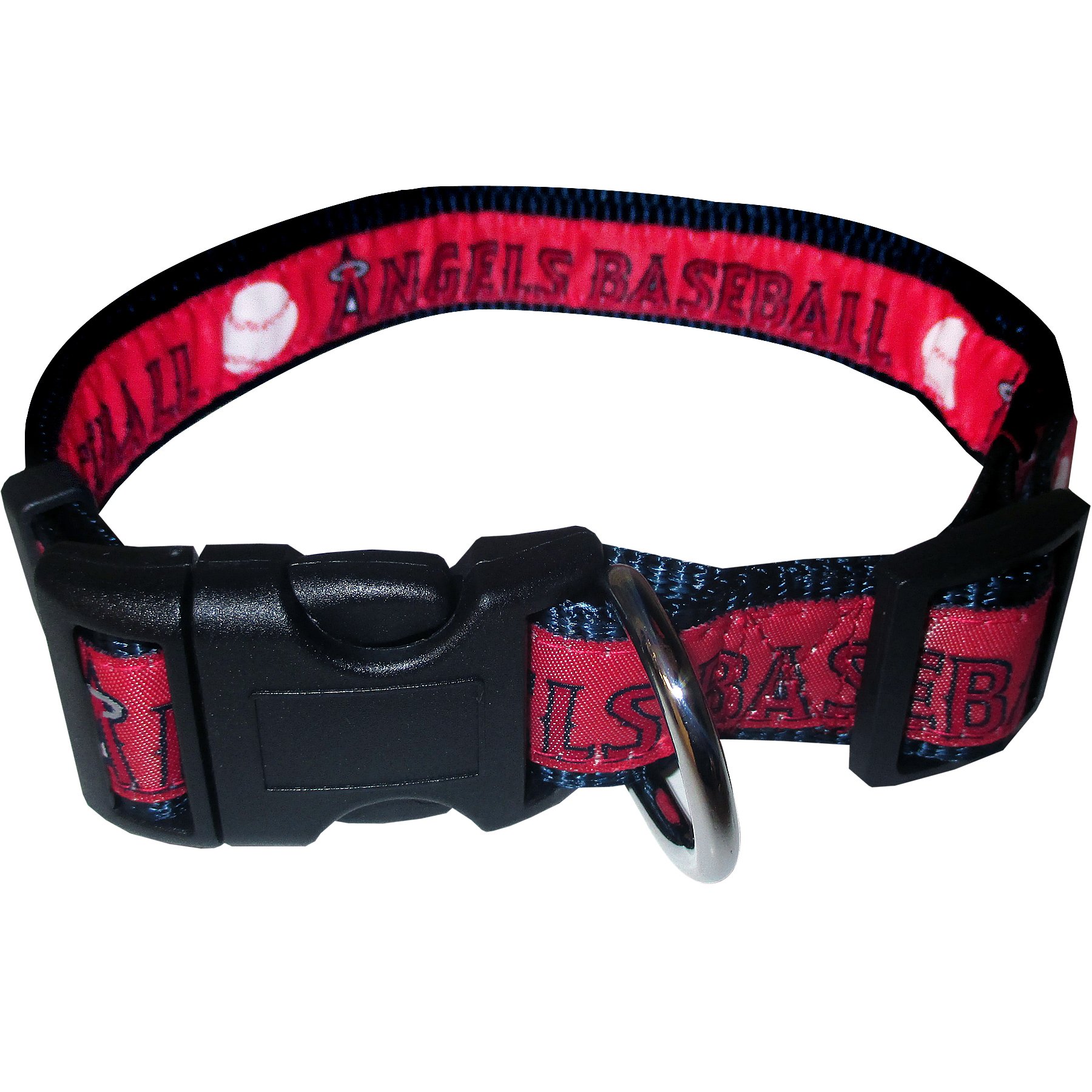 (medium) - Pets First MLB Los Angeles Angels Pet Collar