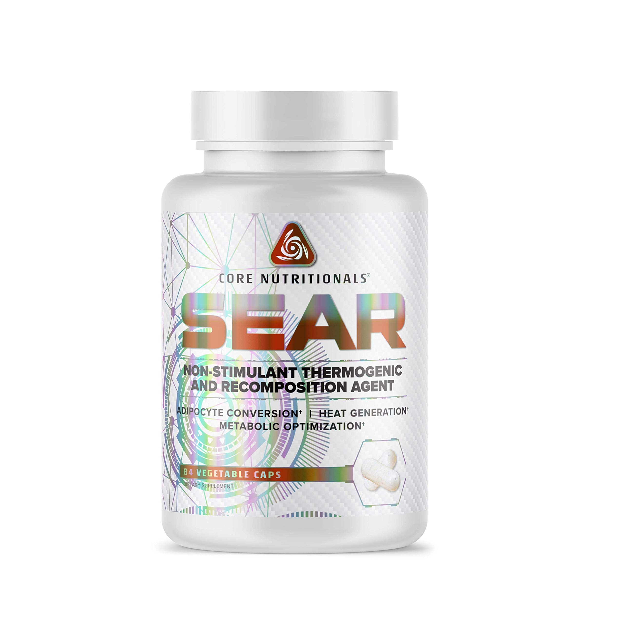 Core NutritionalsSEAR Non-Stimulant Thermogenic and Recomposition Agent 84 Capsules