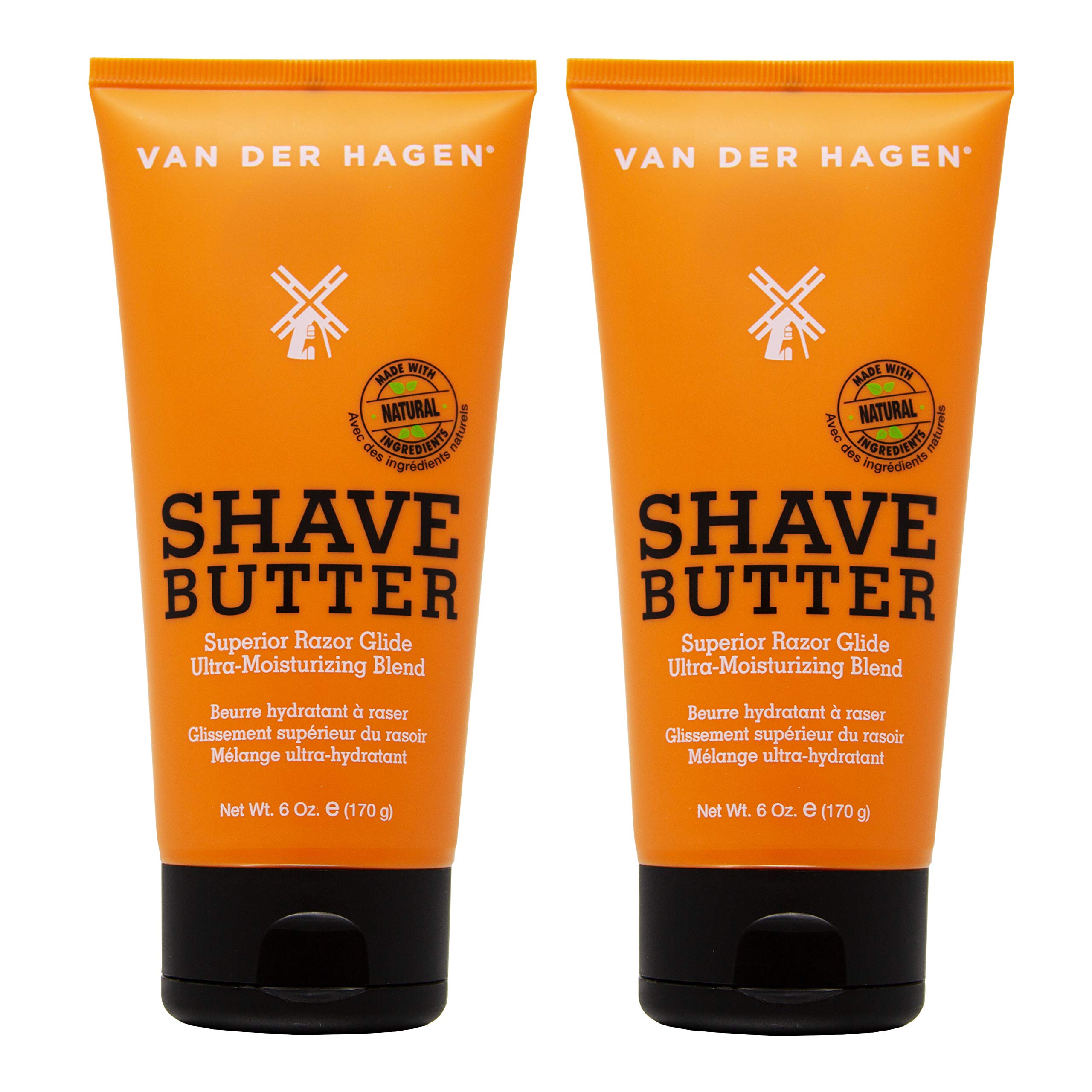 VAN DER HAGENShave Butter - 2PC