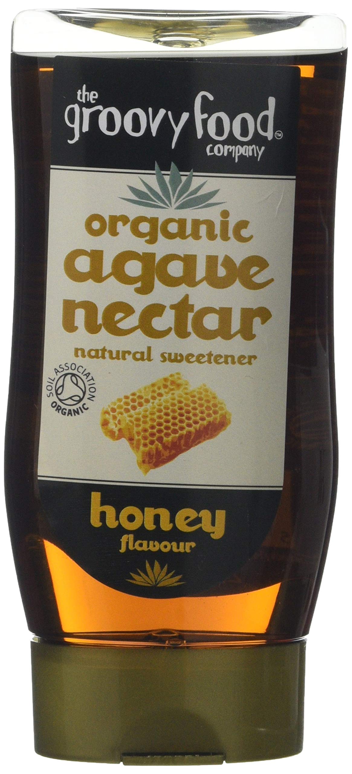 the groovy food companyOrganic Agave Nectar Honey Flavour 250ml (Pack of 3)