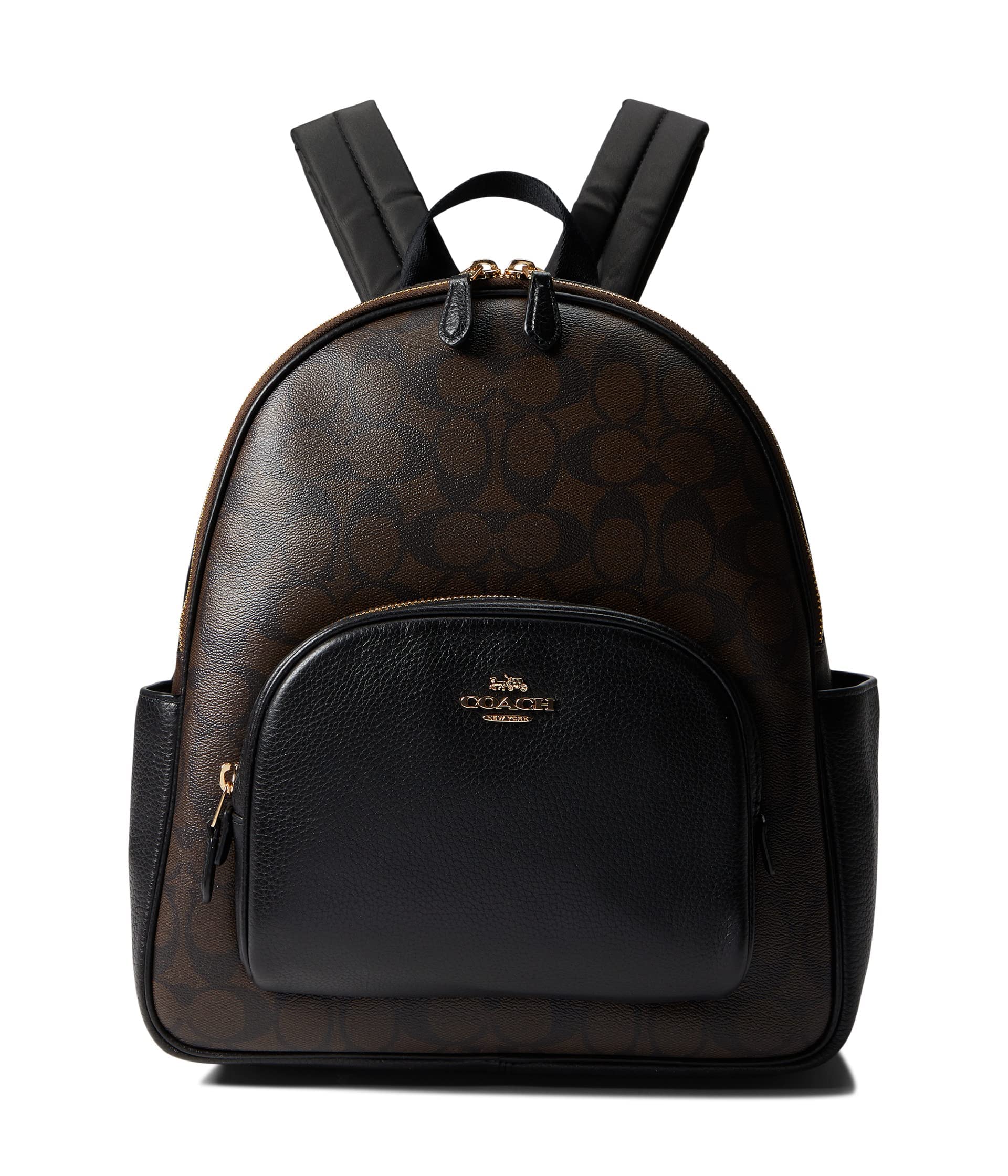 Coach Signature Court Backpack Brown/Black One Size