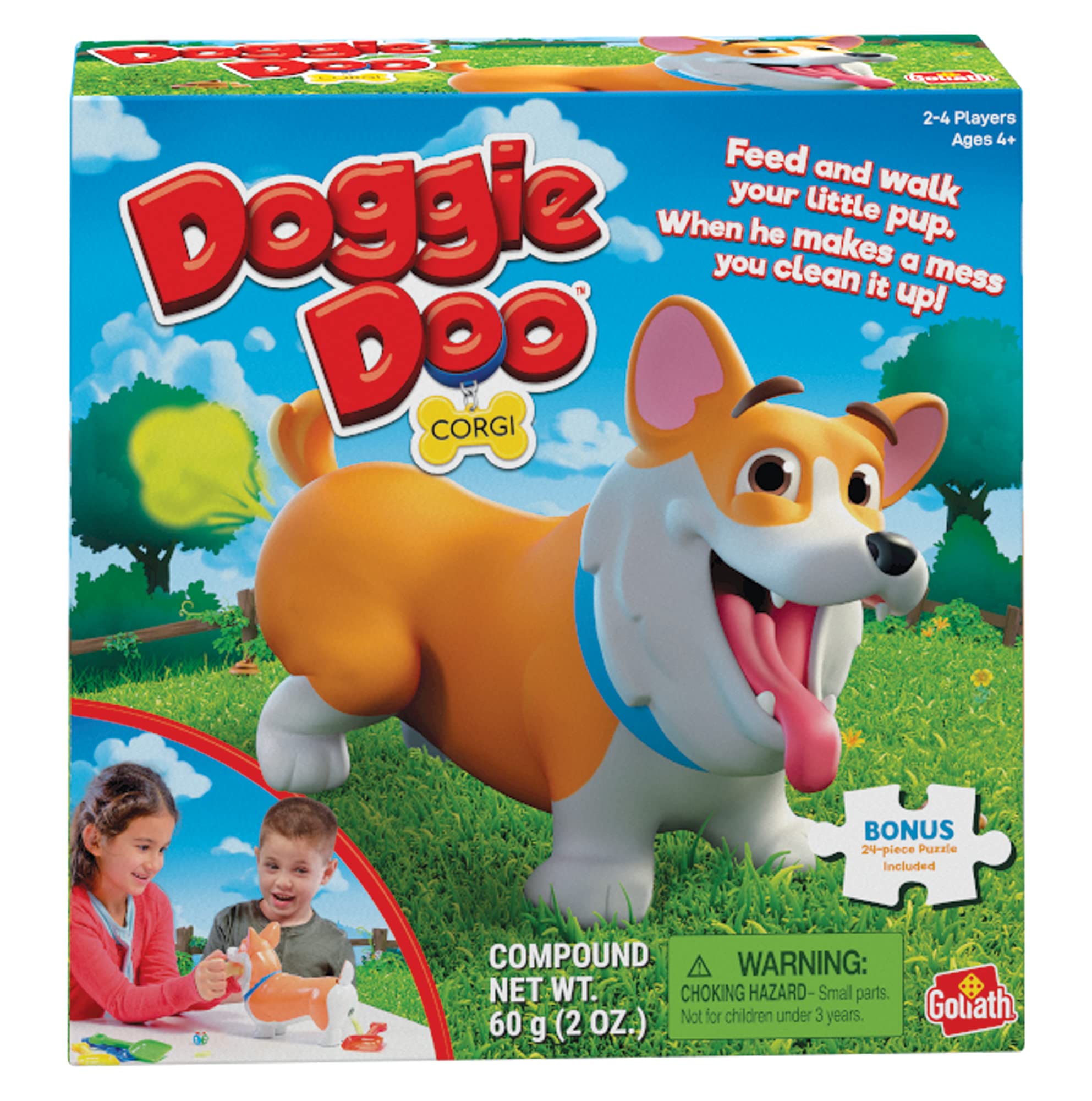 Goliath Doggie Doo Corgi w/Bonus 24pc Puzzle by