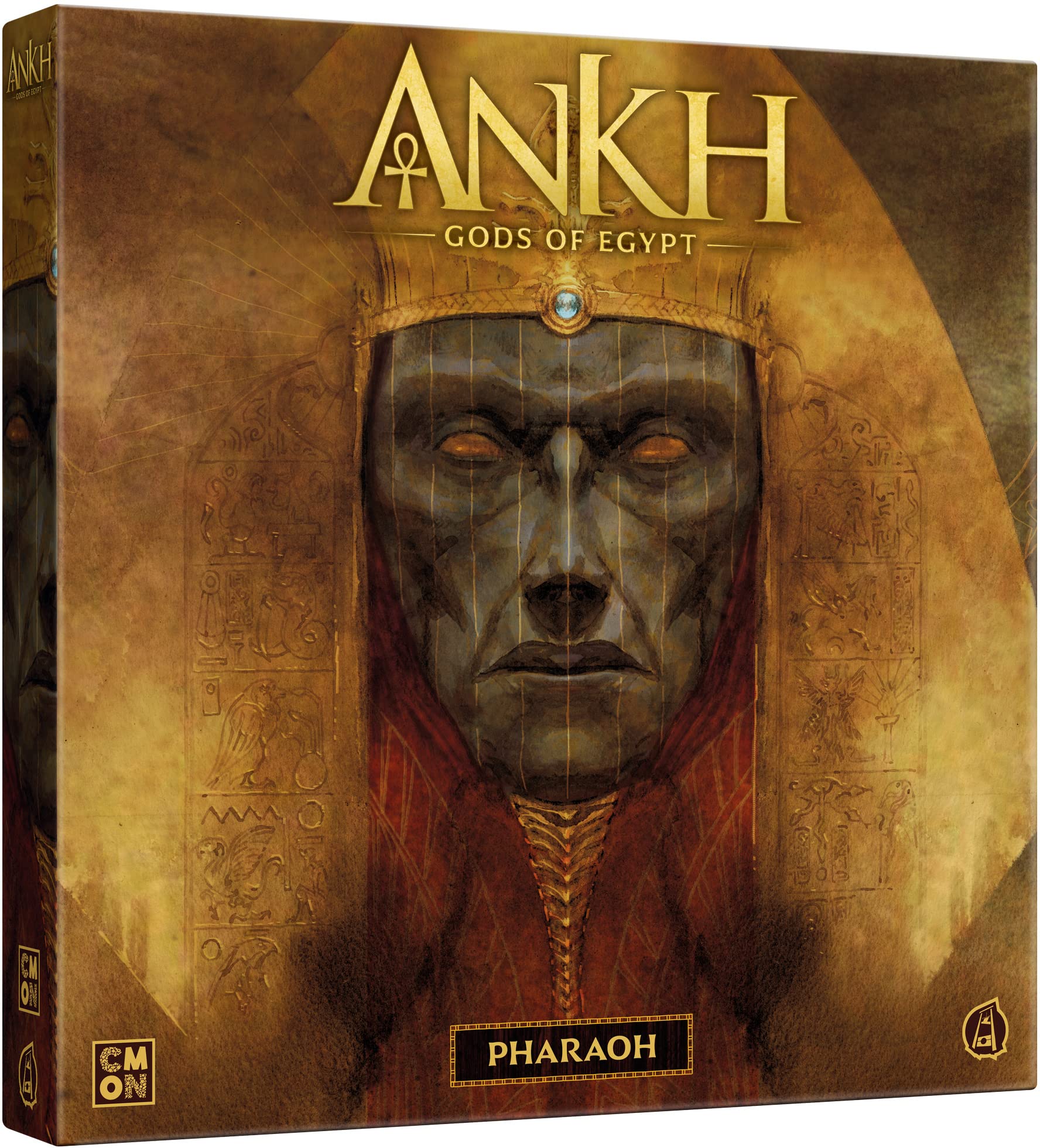 Cool Mini Or Not Inc | Ankh Gods of Egypt: Pharaoh Expansion | Board Game | Ages 14+ | 2-5 Players | 90 Minutes Playing Time