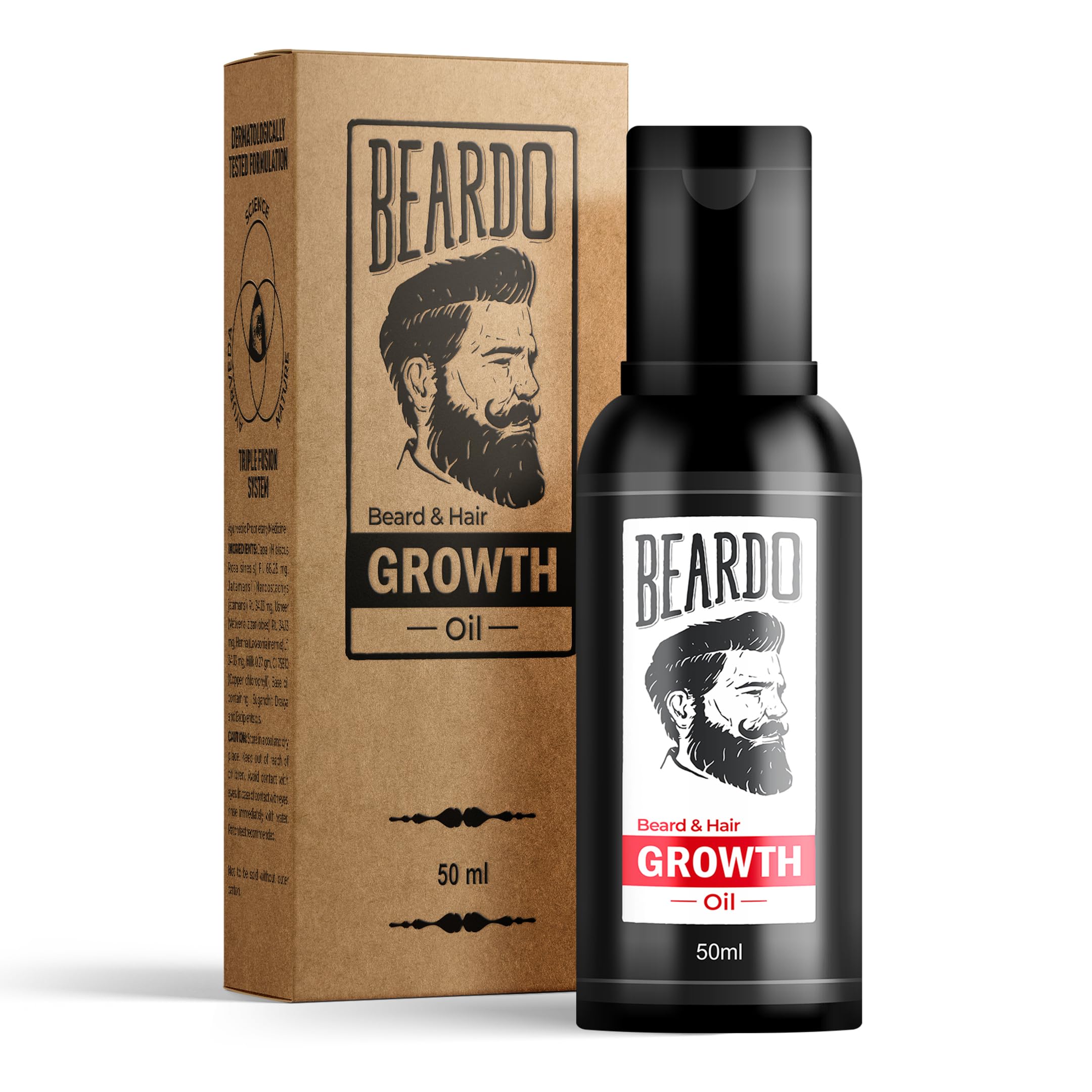 BEARDO Beard and Hair Growth Oil 50ml