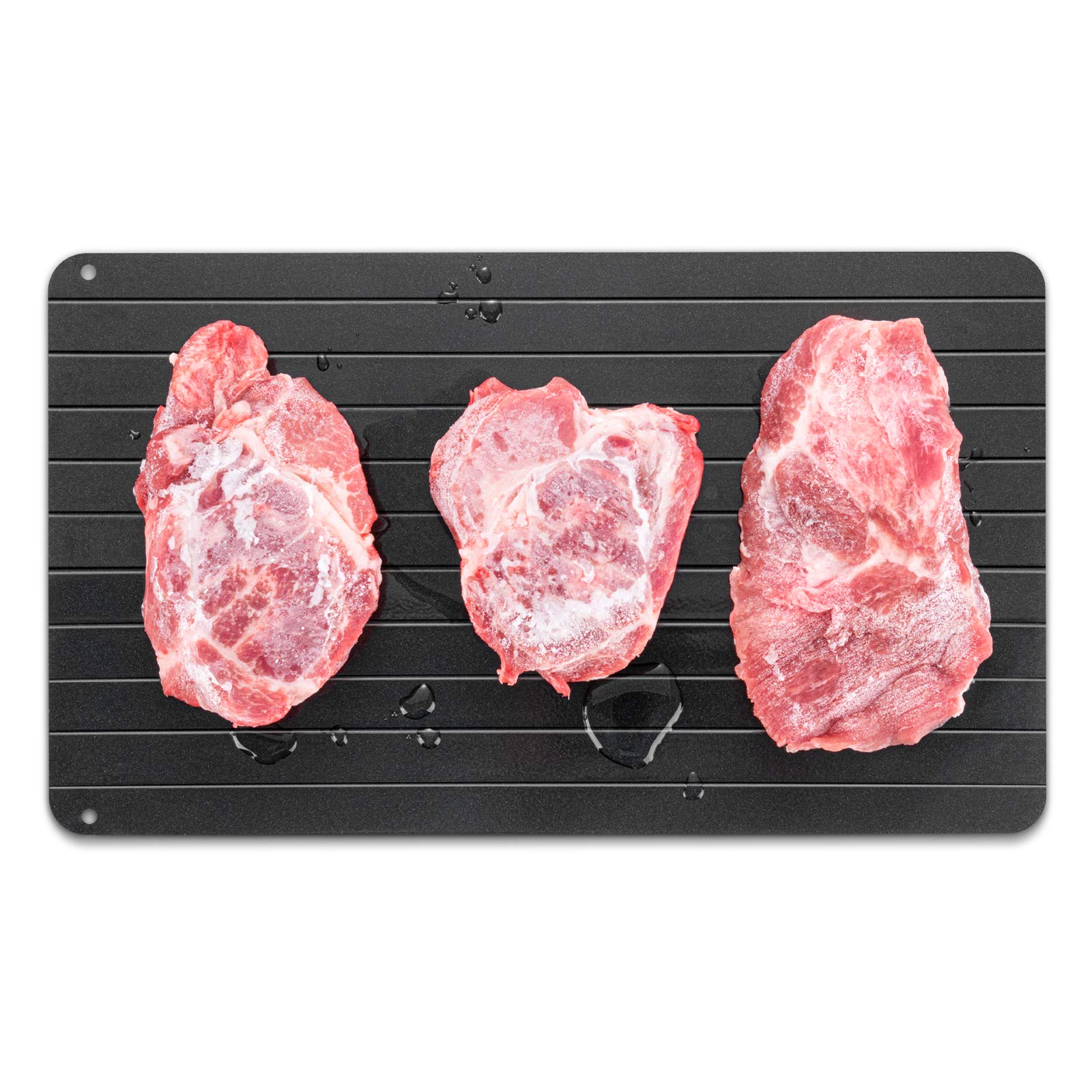 Defrosting Tray, Thawing Plate for Frozen Meat, Large Size Defroster Plate, Rapid Defrosting and Thawing, Food Grade Material, Safe and Natural Thawing Solution