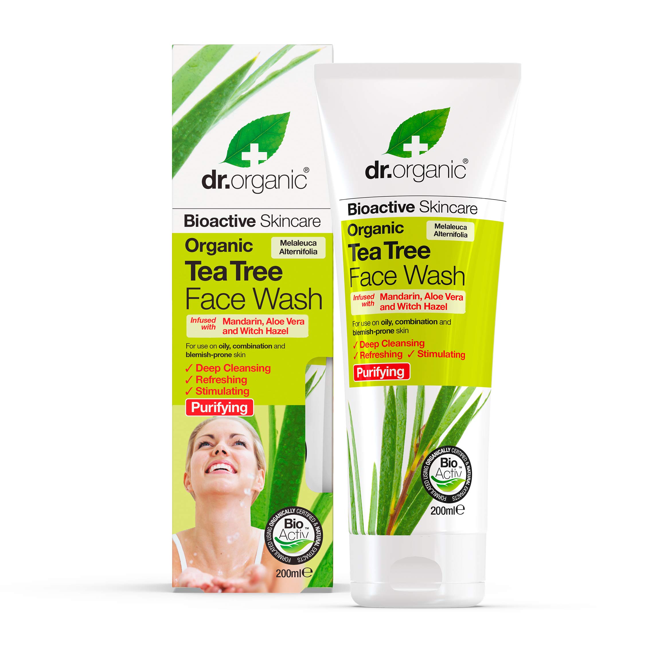 Dr. Organic Dr.Organic Tea Tree Face Wash - 200Ml