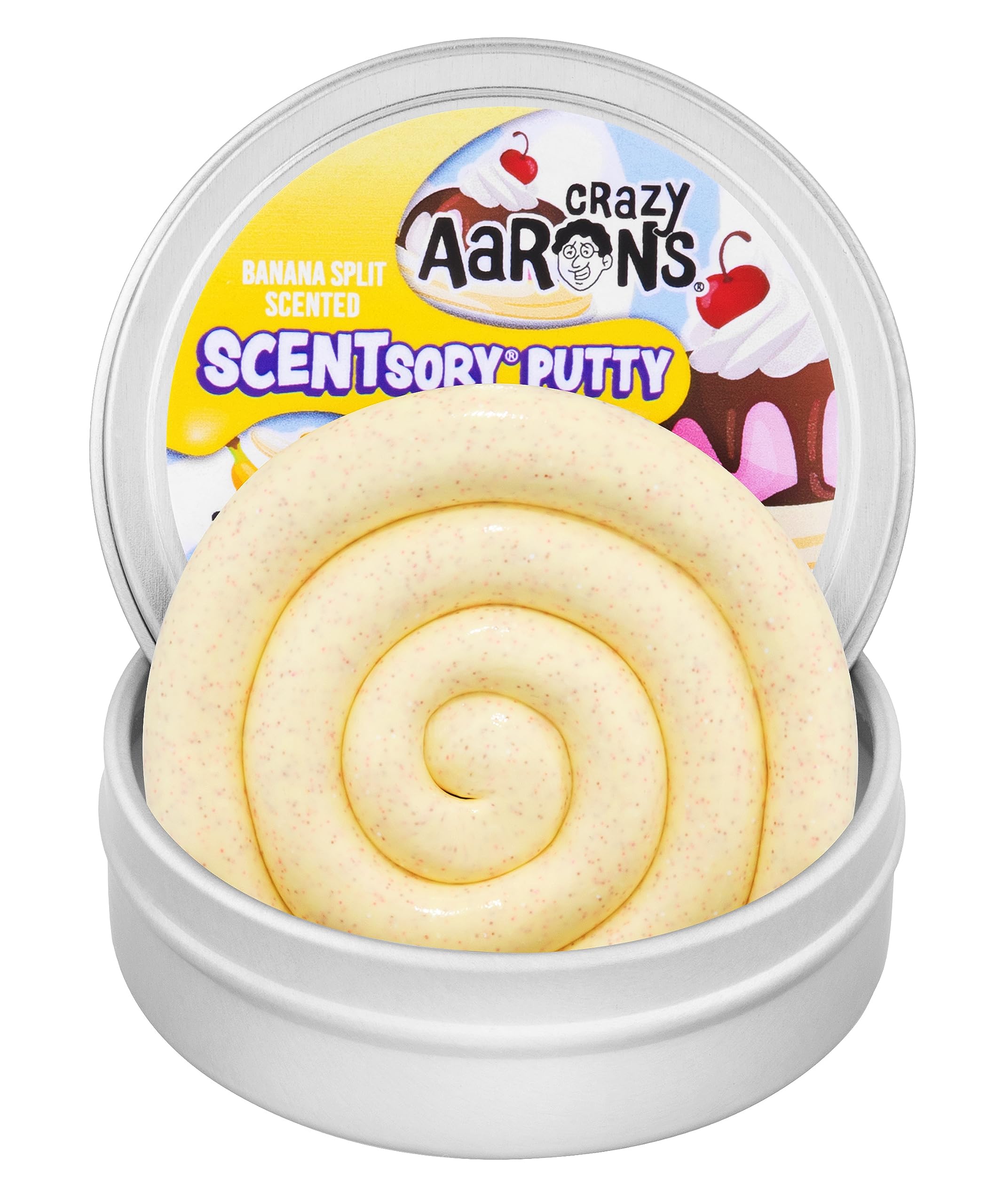 Crazy Aaron’s SCENTsory® Banana Split Thinking Putty®