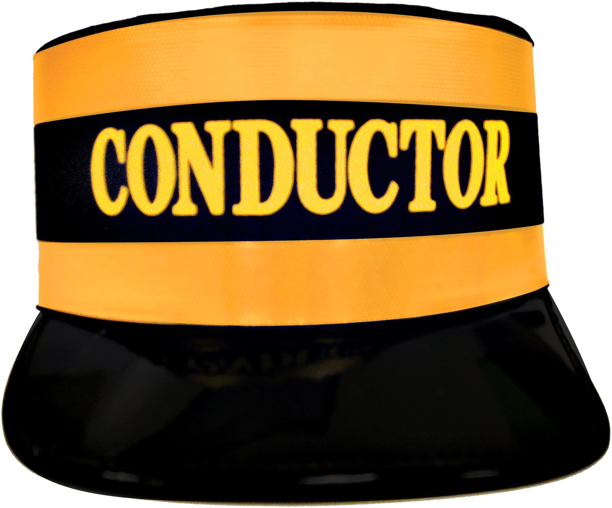 Forum Novelties Inc - Conductor Hat Economy, Black/Gold, Adult