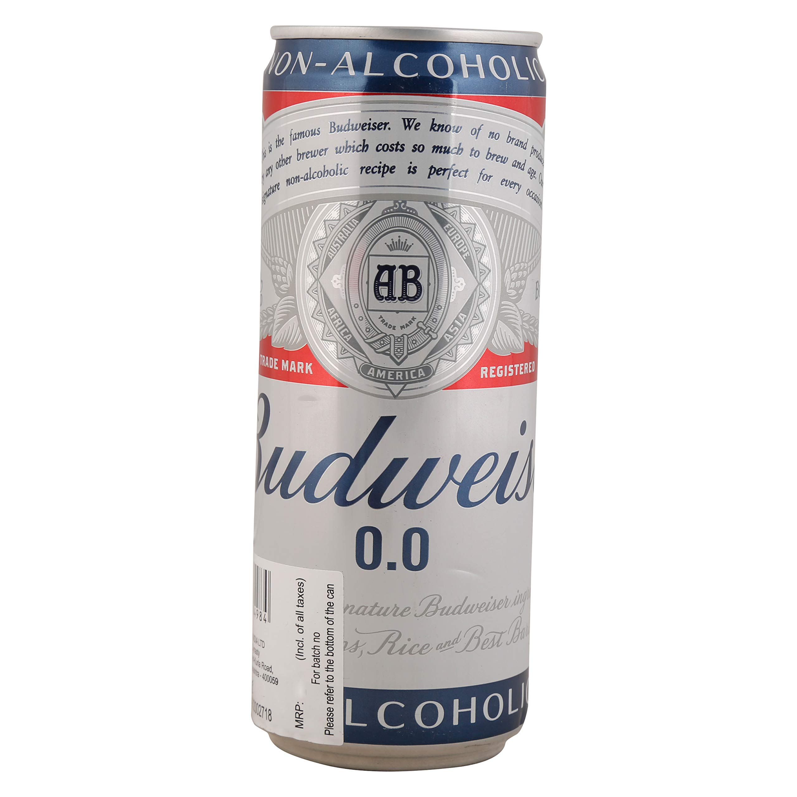 Budweiser Non Alcoholic Drink, 330ml