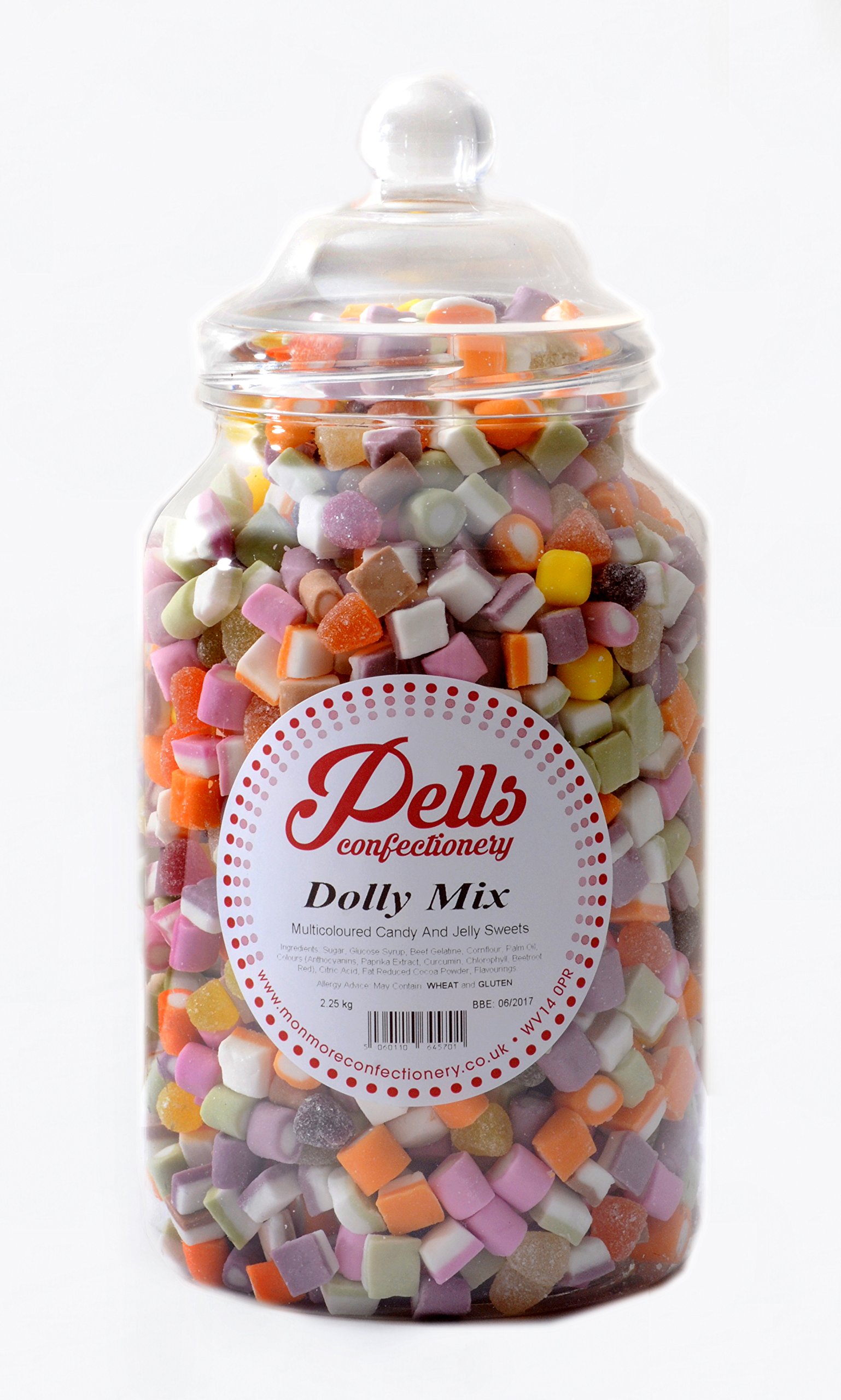 DOLLY MIXTURES JAR (PELLS) 2.25KG