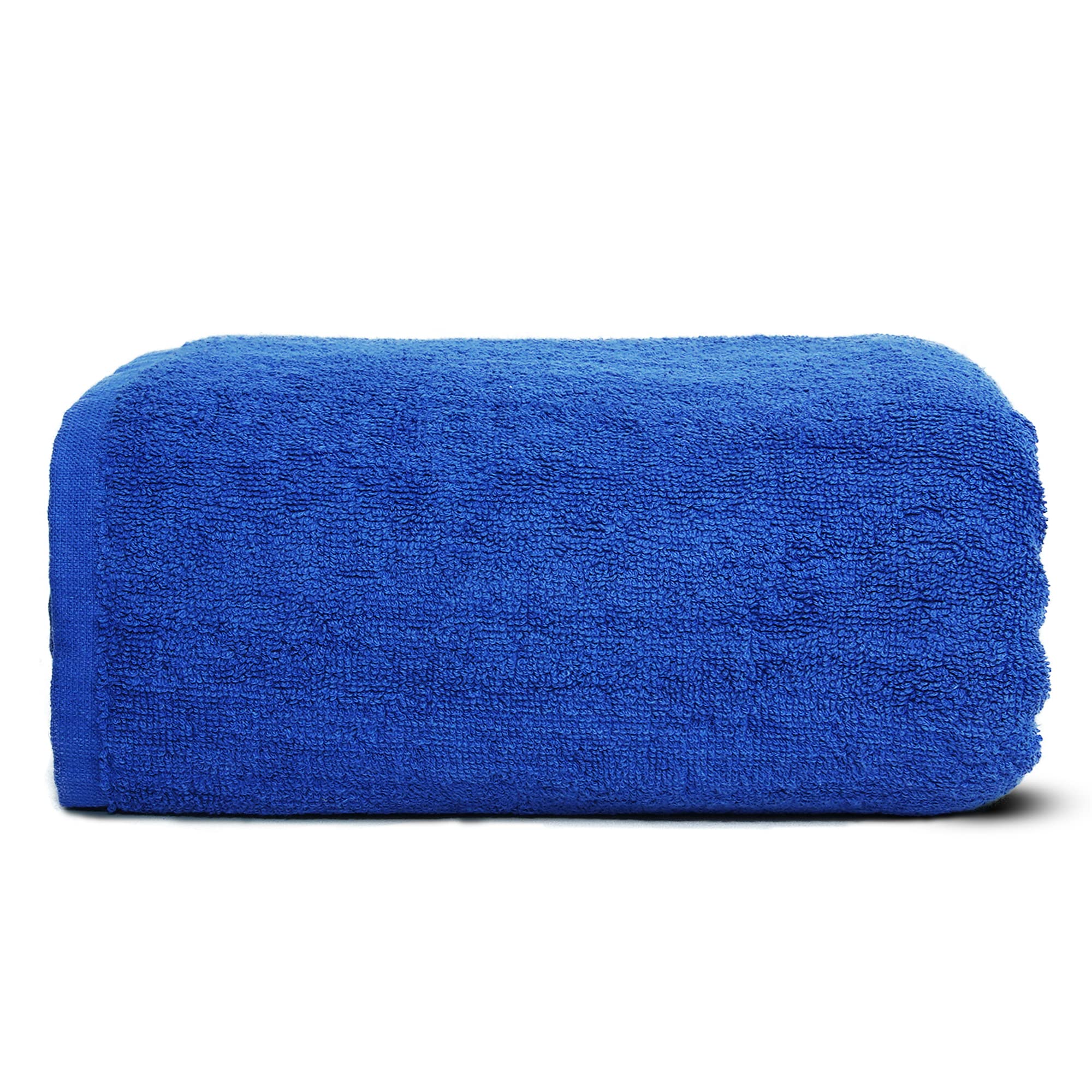 Beach Oversized Towel - 1 Pc | 100x150cm - 600Gsm | Royal Blue | Soft and Absorbent | Premium Quality Perfect for Daily Use, | Ideal for Hotel, Beach /Pool Resort & Spa