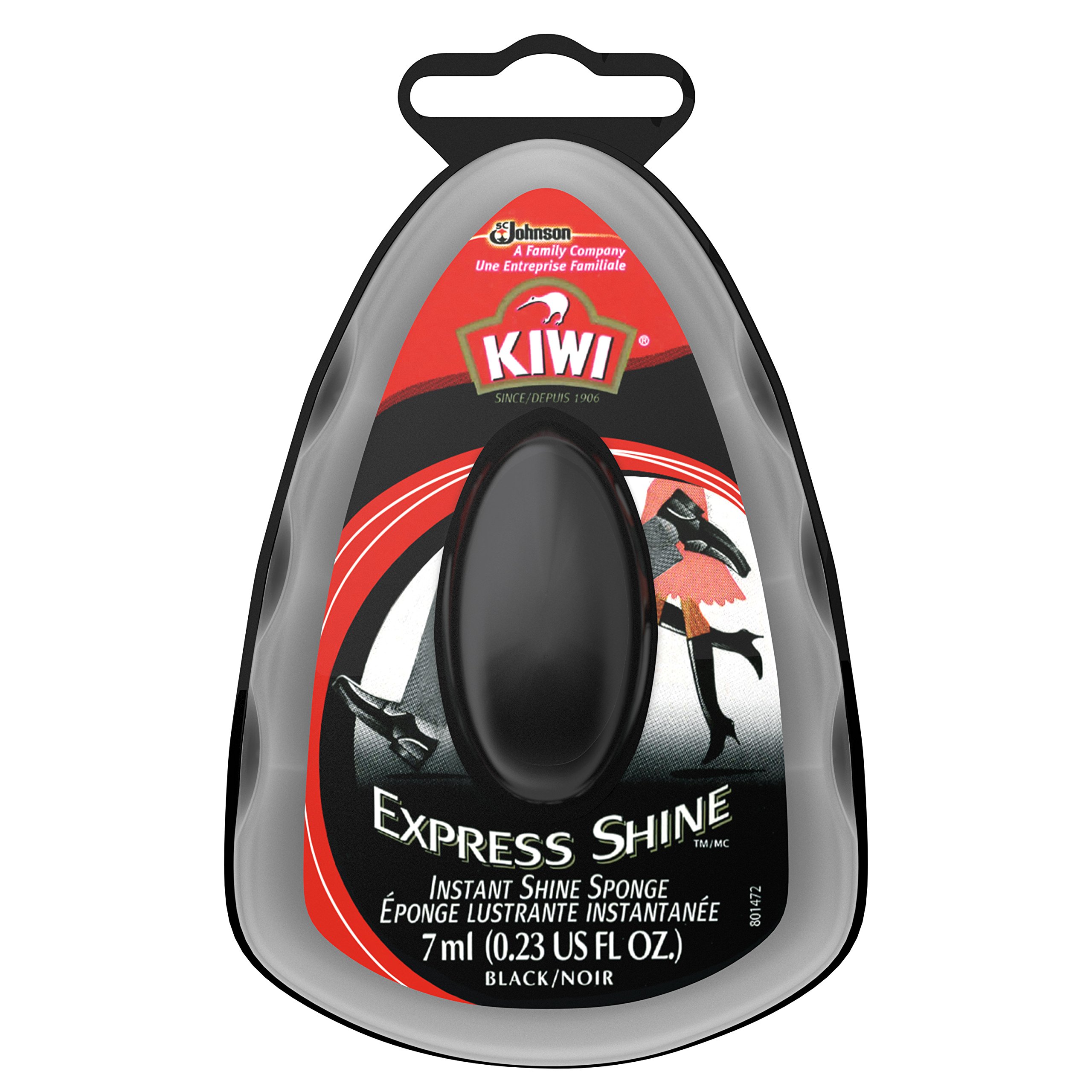 Kiwi Shoe Express Shine Sponge Black 7ml