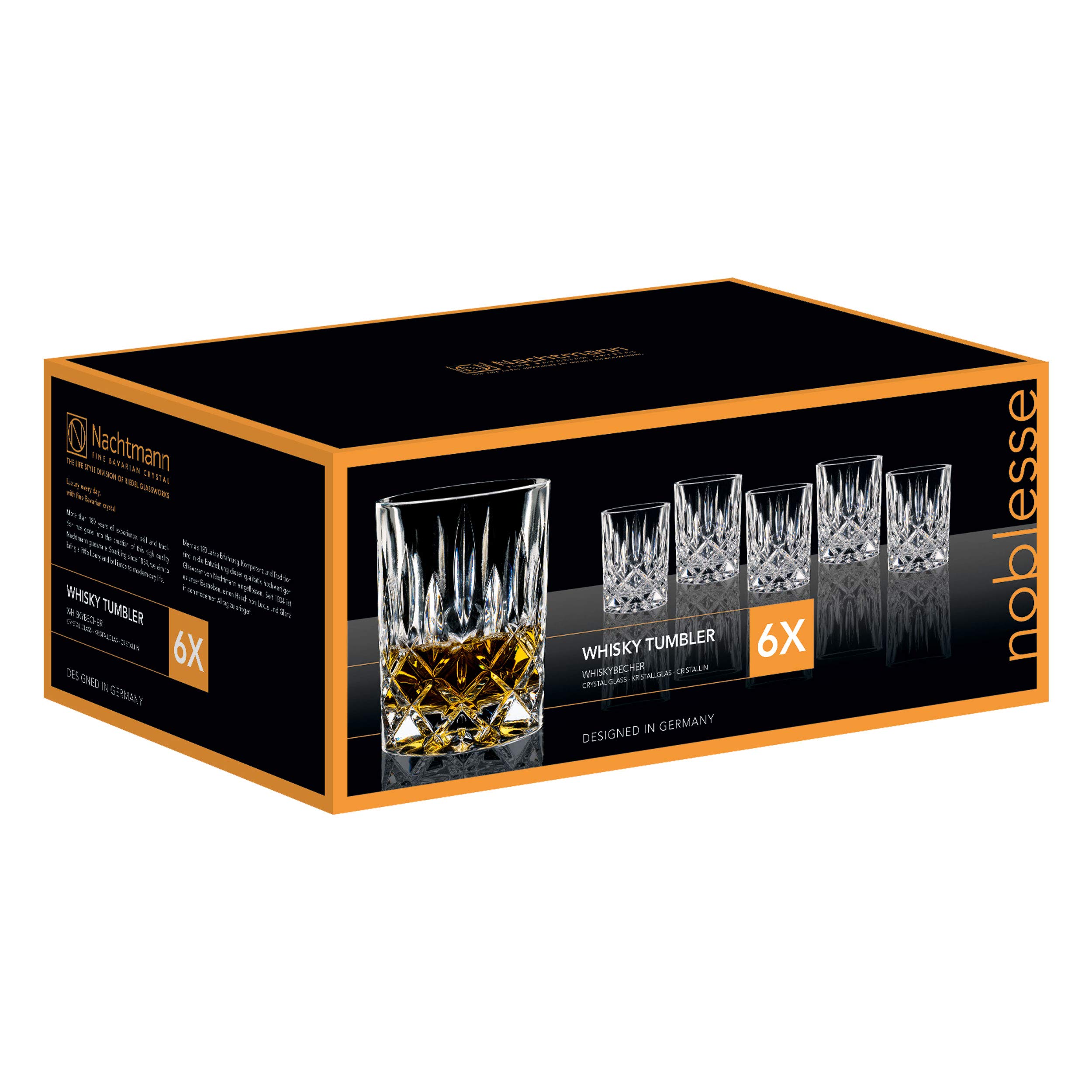 Nachtmann Noblesse Whisky Tumbler 6 Piece