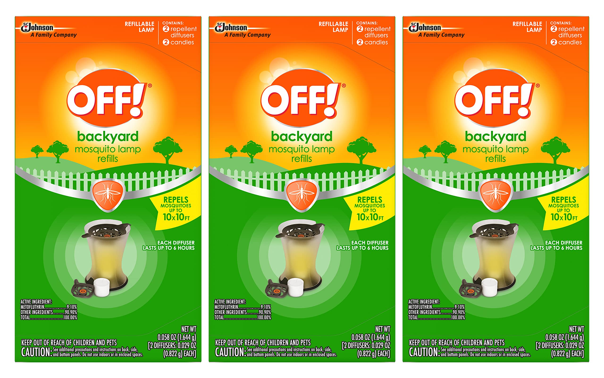 OFF!Mosquito Lamp Refills (Pack - 3)