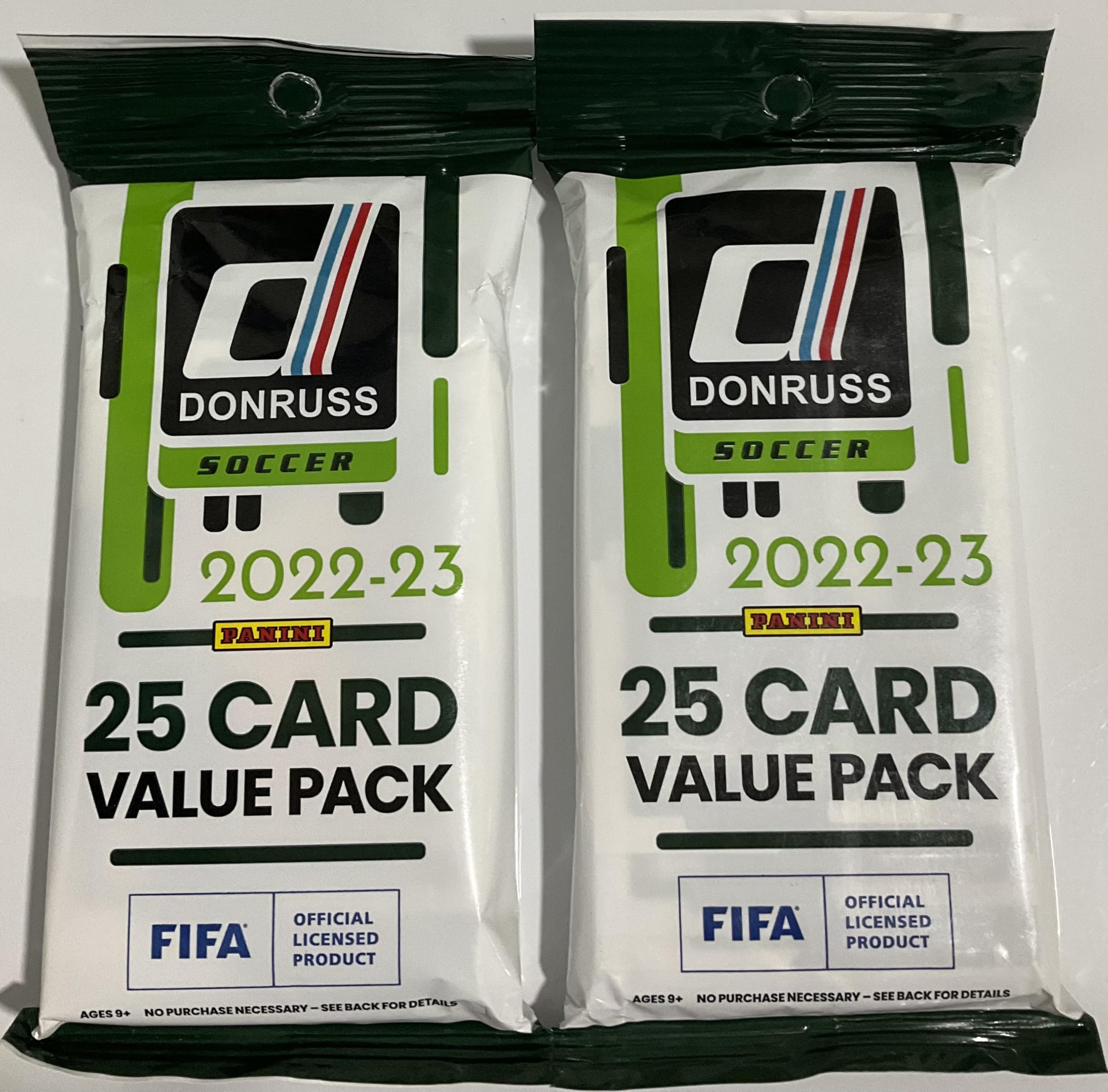 2022-23 Panini Donruss Soccer Fat Pack - Set of 2 Packs - 25 Cards per Pack - 50 Total Cards