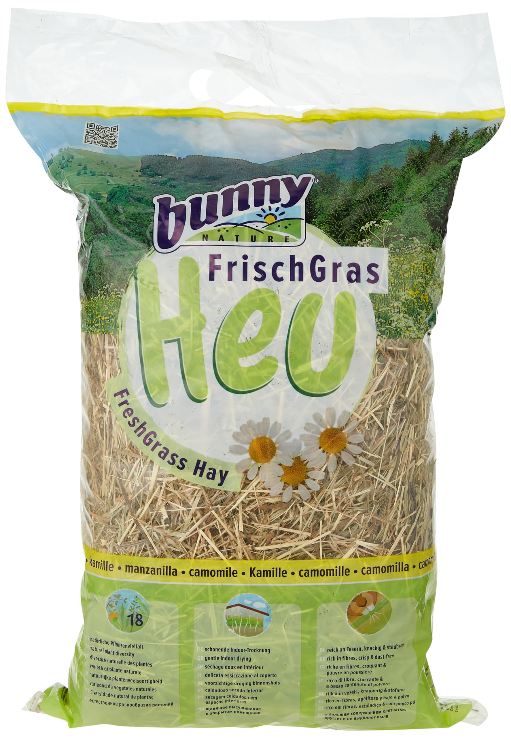 Bunny Nature Fresh Grass Hay Camomile 500g