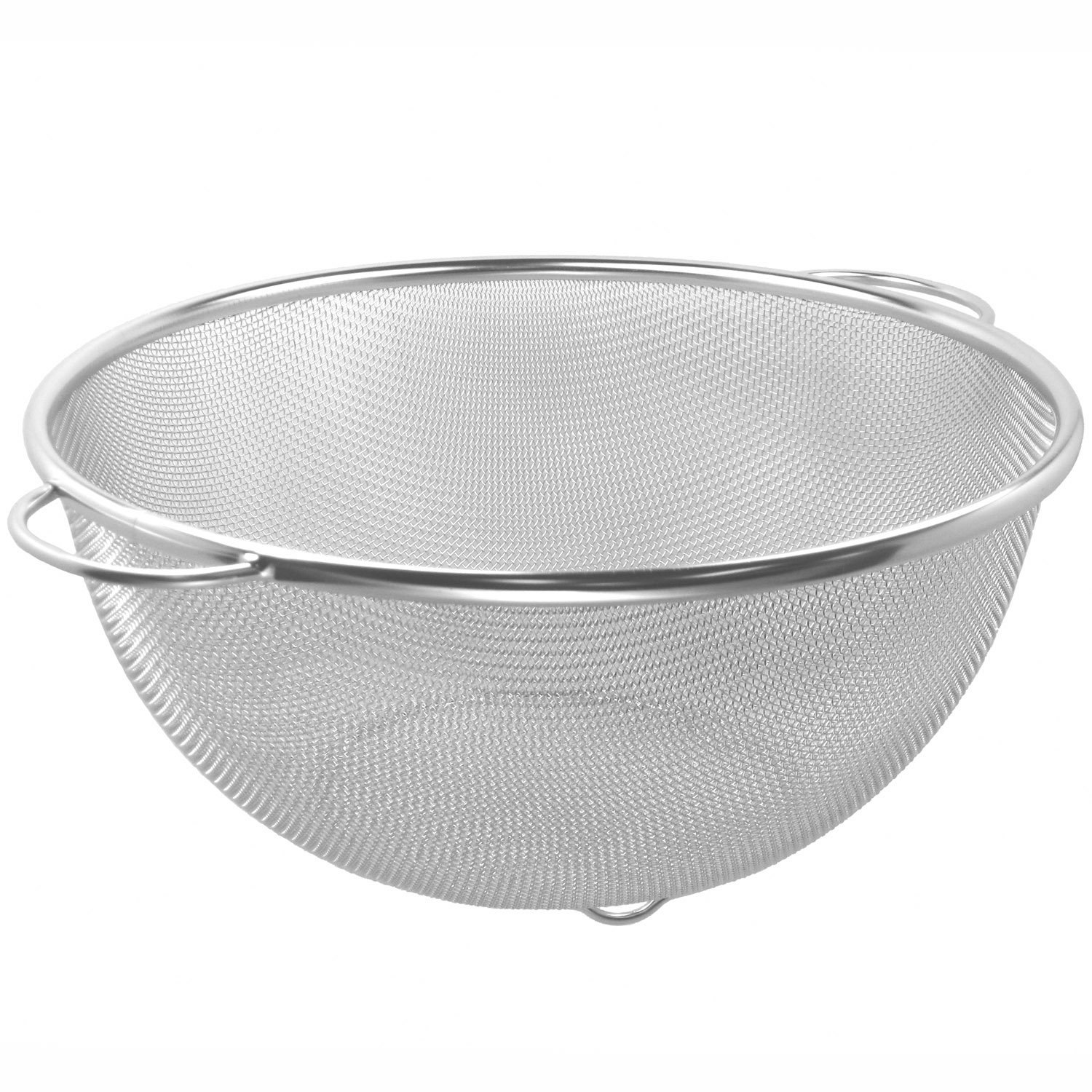 Tsubamesanjo Colander, Outer Diameter 9.8 inches (25 cm), 18-8 Stainless Steel, Made in Japan