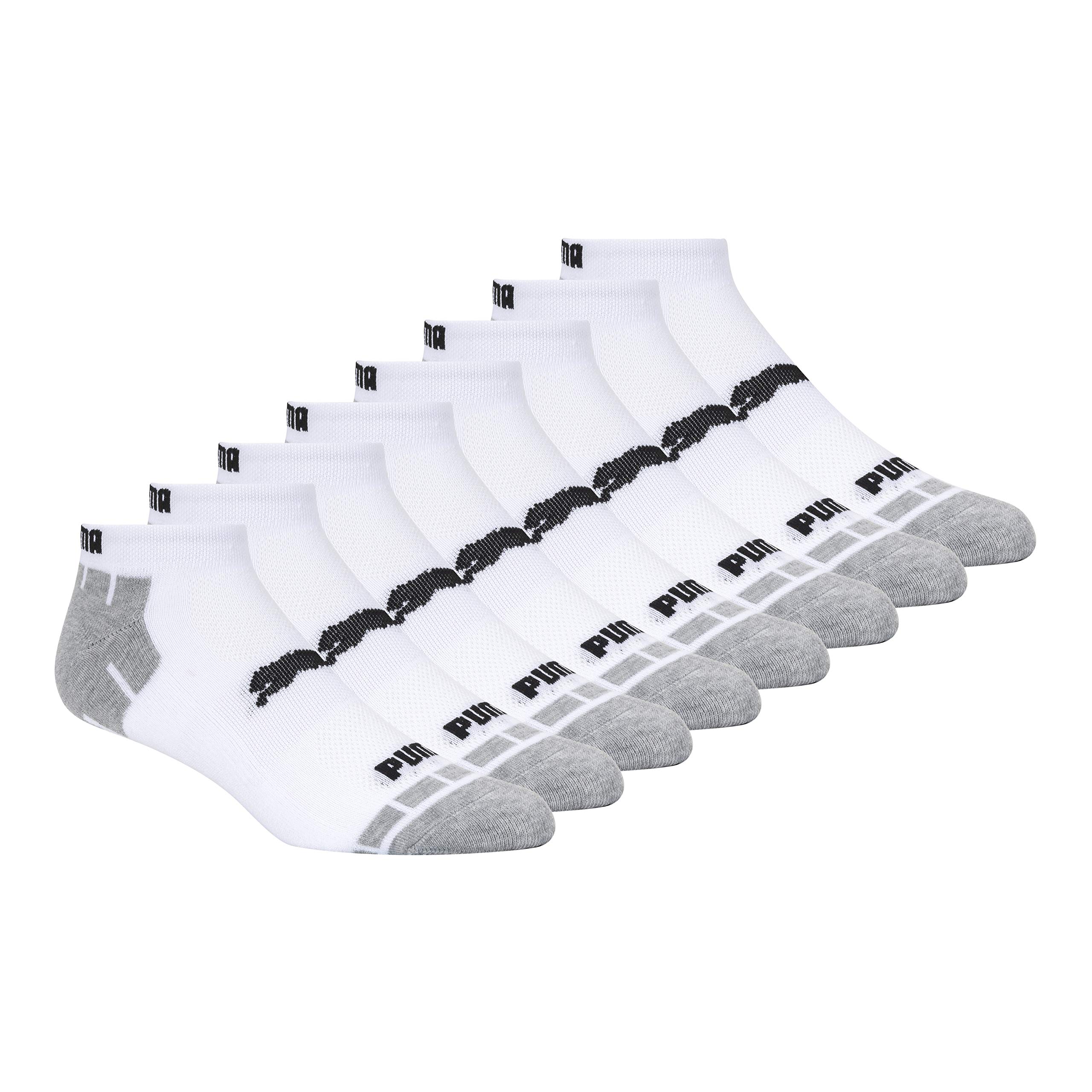 PUMAMen's 8 Pack Low Cut Socks Running Socks