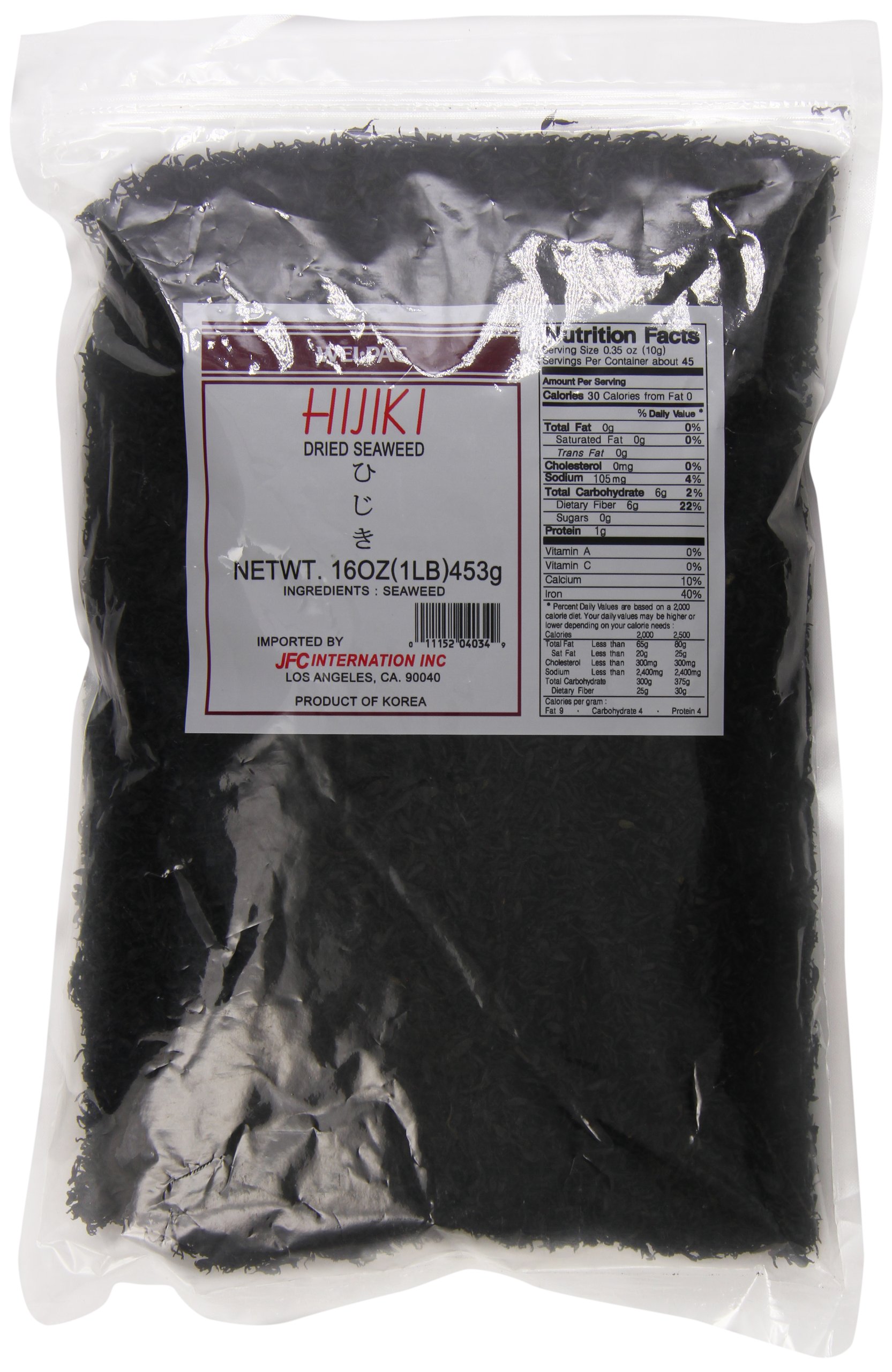 Wel-Pac Hijiki 16 Ounce, 1 Pound