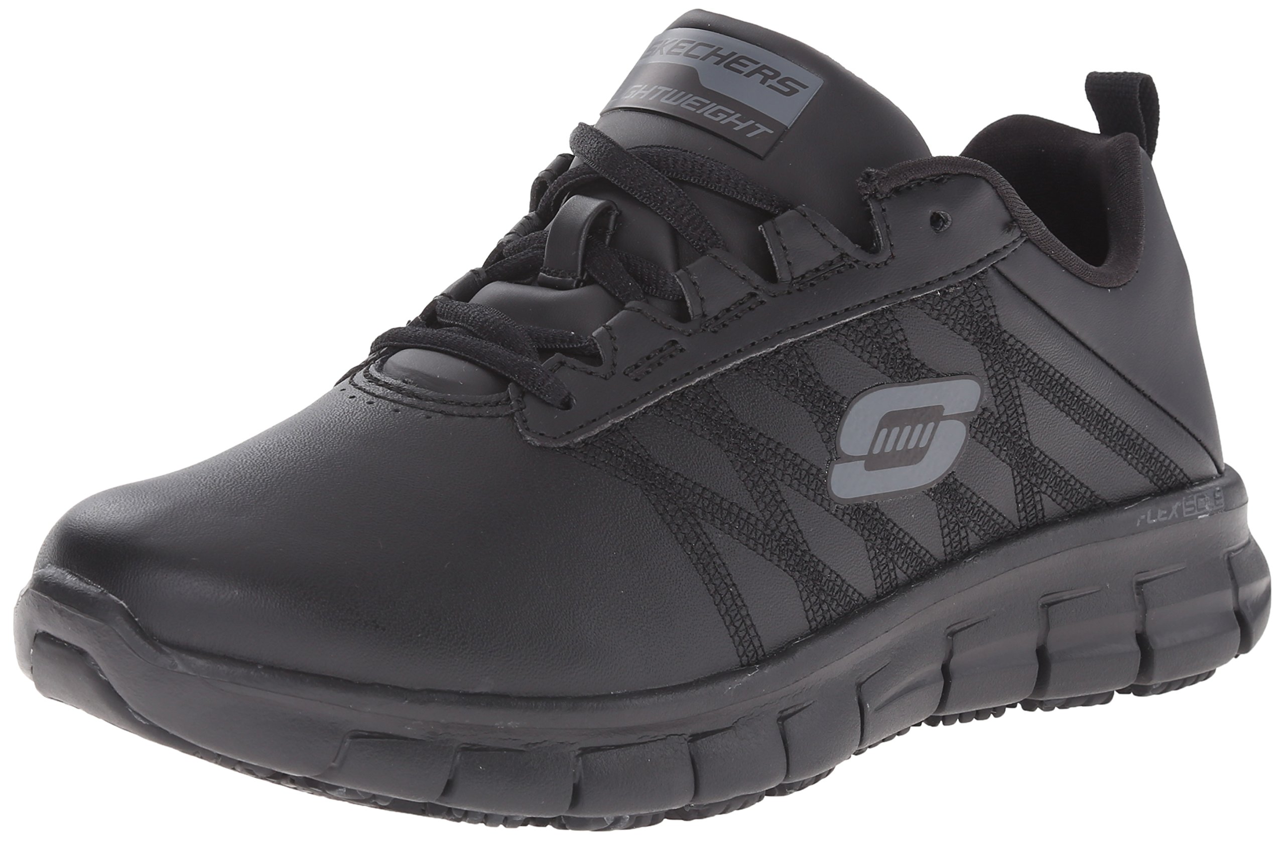 Skechers for Work Women's Sure Track Erath Athletic Lace Slip Resistant Boot